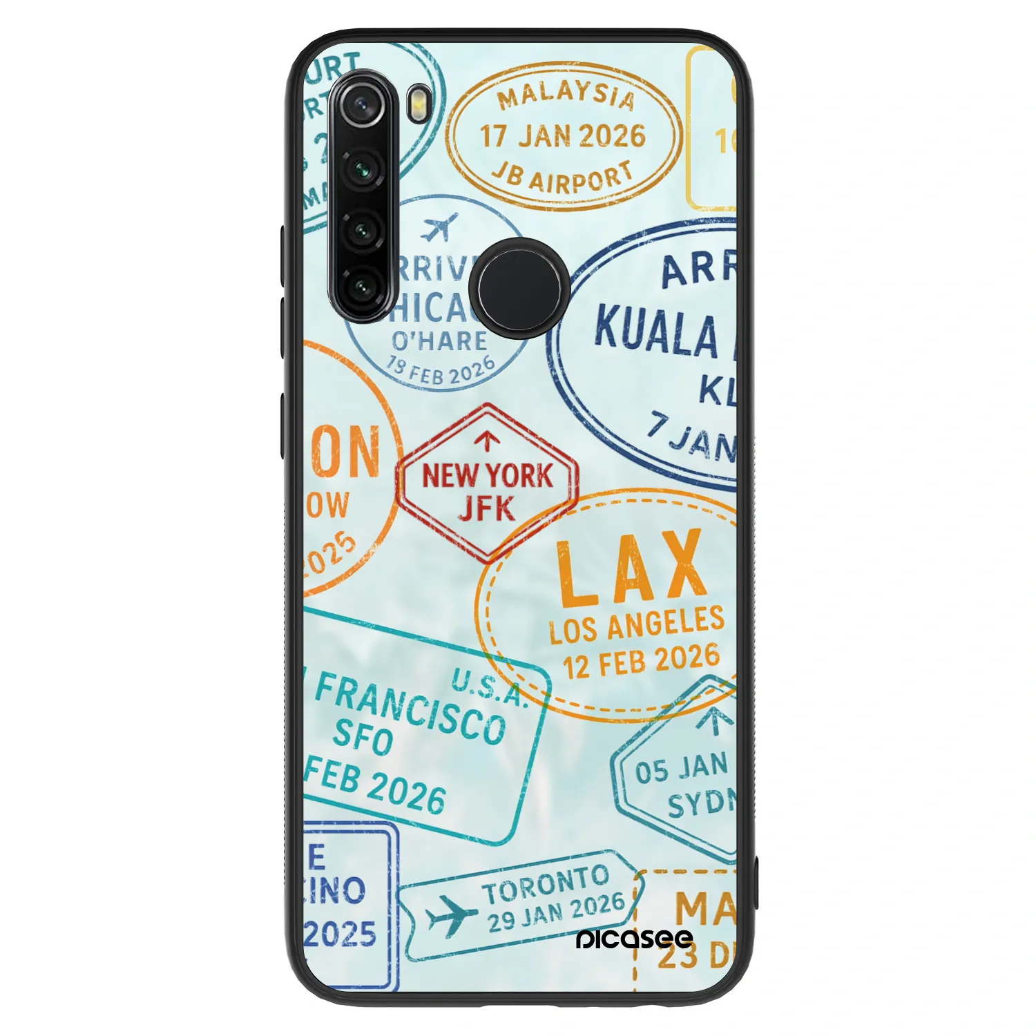 Picasee ULTIMATE CASE pentru Xiaomi Redmi Note 8 - PASSPORT EDITION