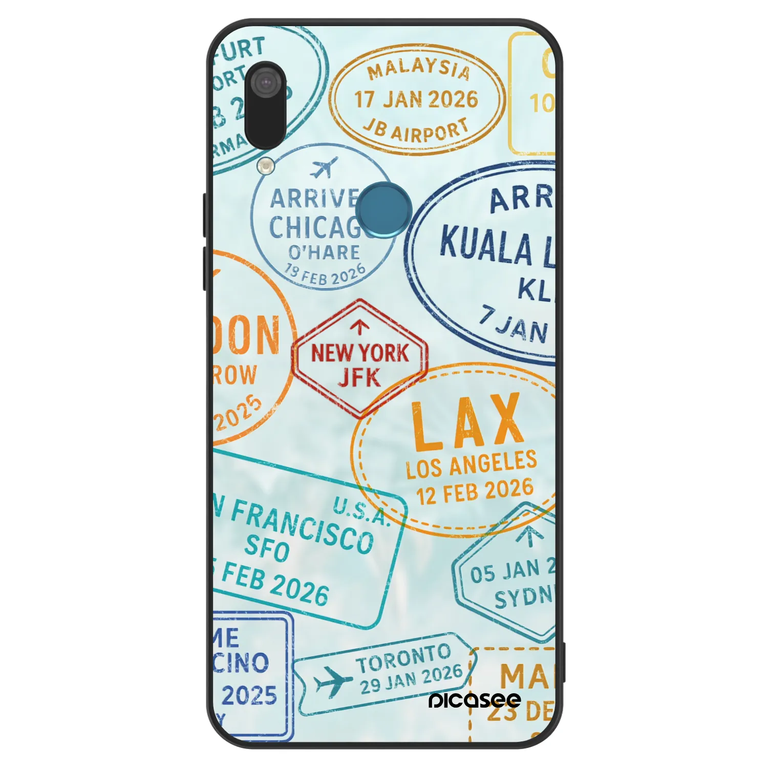 Picasee ULTIMATE CASE pentru Huawei Y7 2019 - PASSPORT EDITION