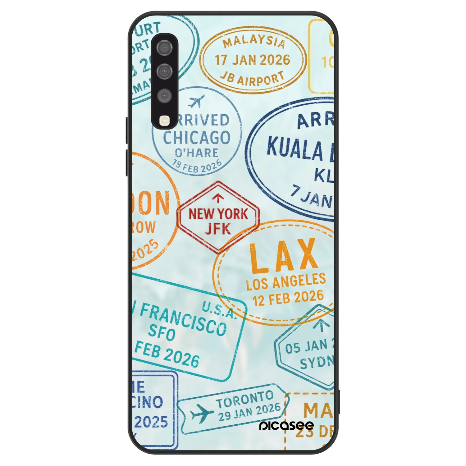 Picasee ULTIMATE CASE pentru Samsung Galaxy A70 A705F - PASSPORT EDITION