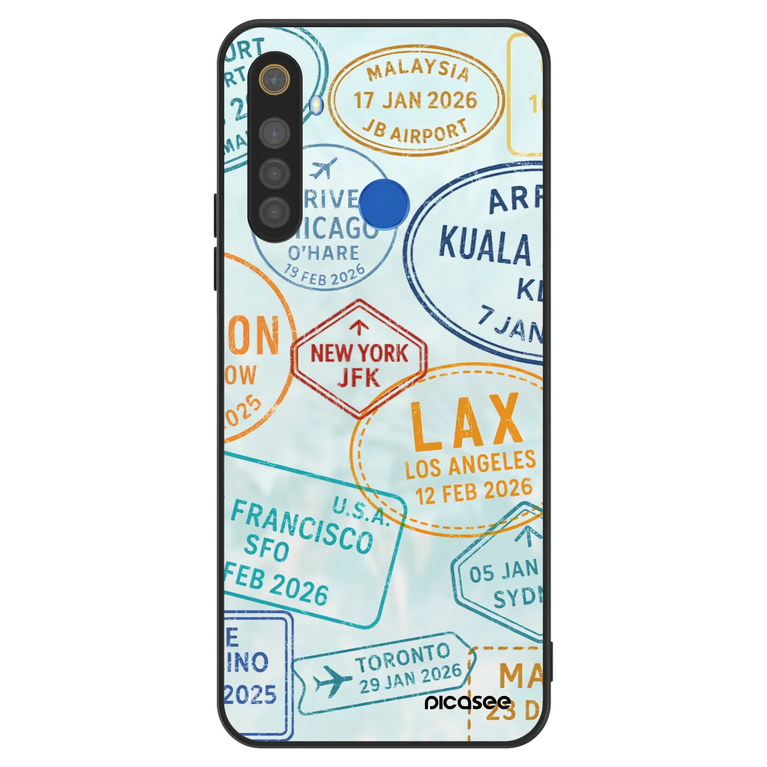 Picasee ULTIMATE CASE pentru Realme 5 - PASSPORT EDITION
