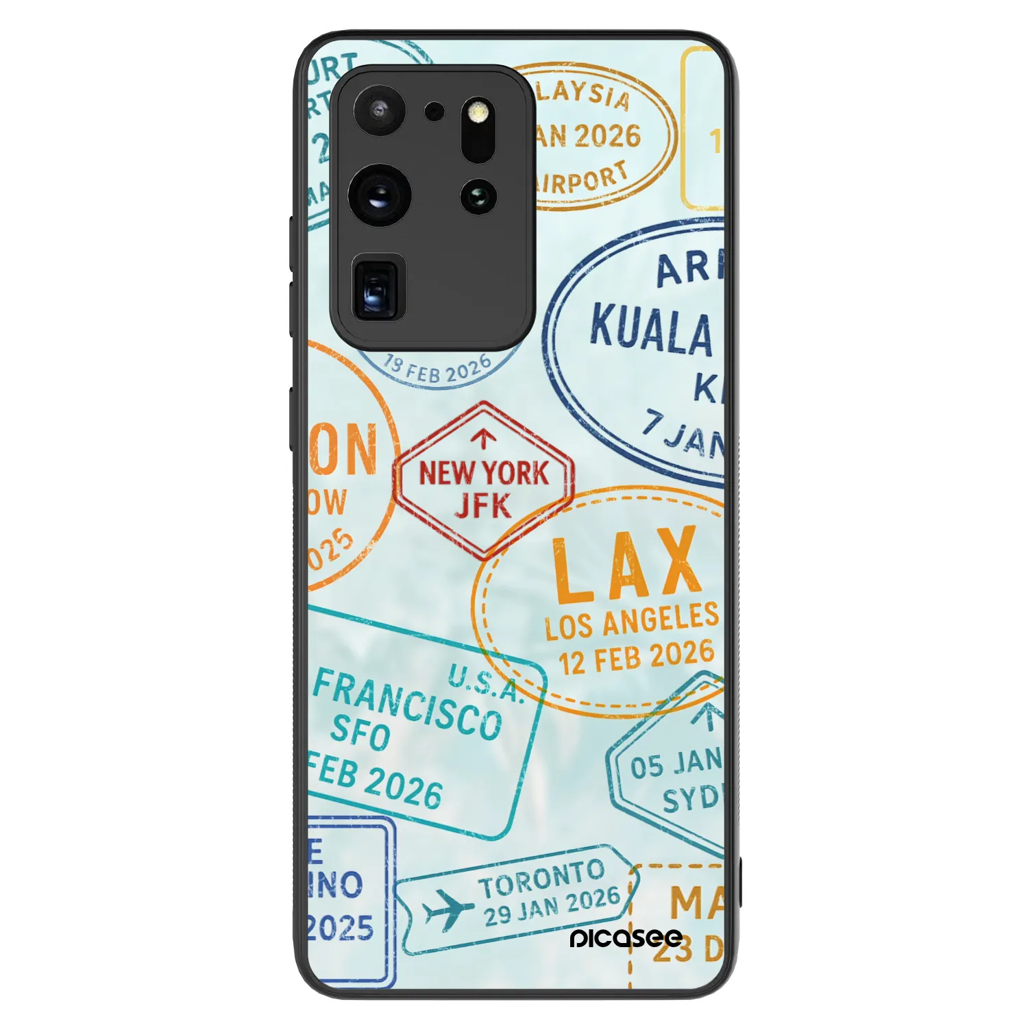 Picasee ULTIMATE CASE pentru Samsung Galaxy S20 Ultra 5G G988F - PASSPORT EDITION