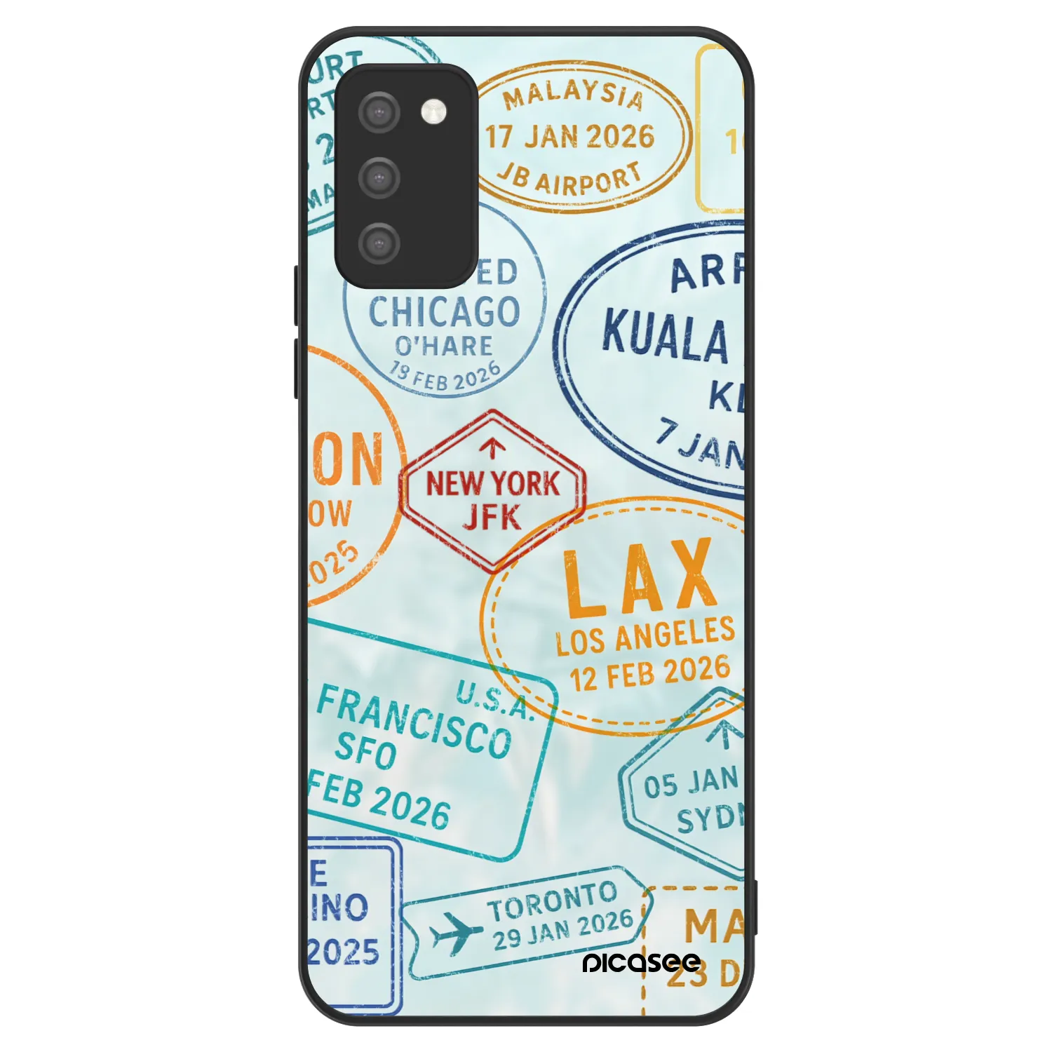 Picasee ULTIMATE CASE pentru Samsung Galaxy A02s A025G - PASSPORT EDITION