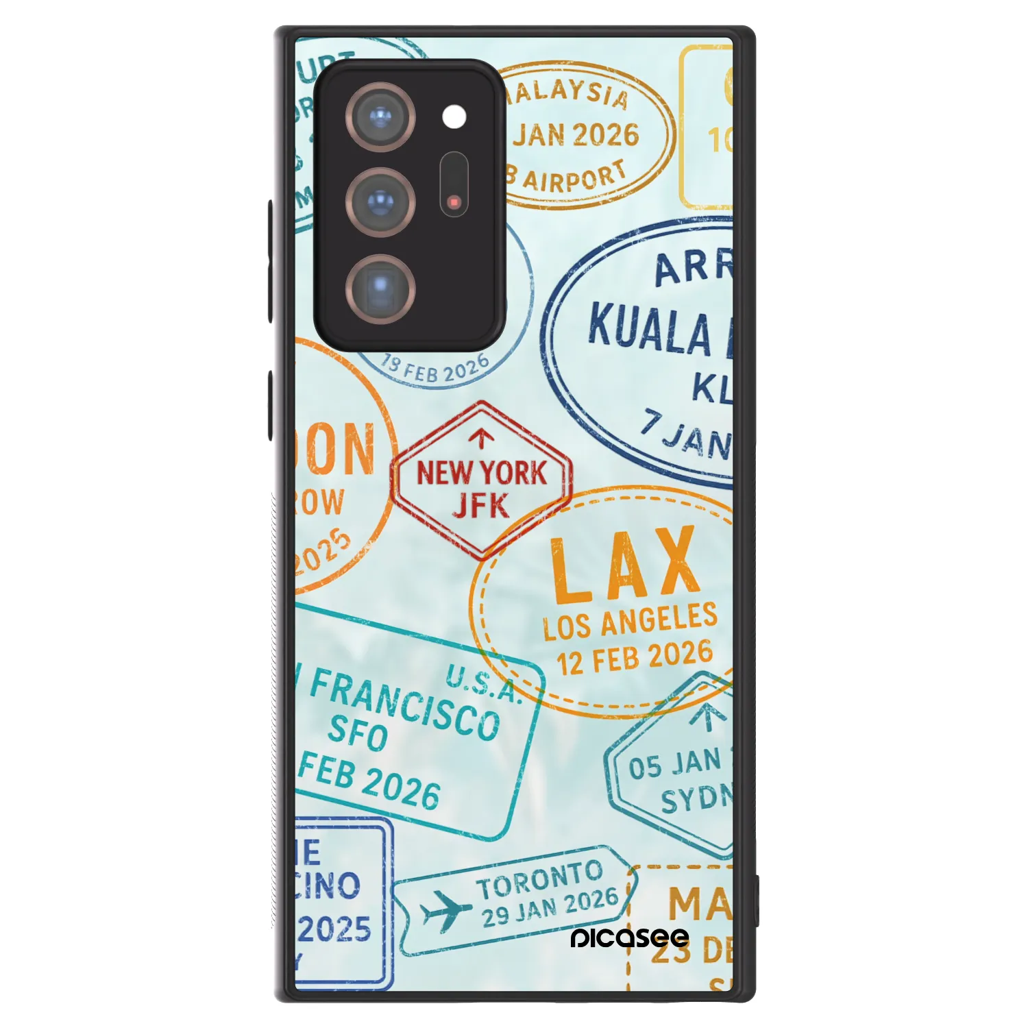 Picasee ULTIMATE CASE pentru Samsung Galaxy Note 20 Ultra - PASSPORT EDITION