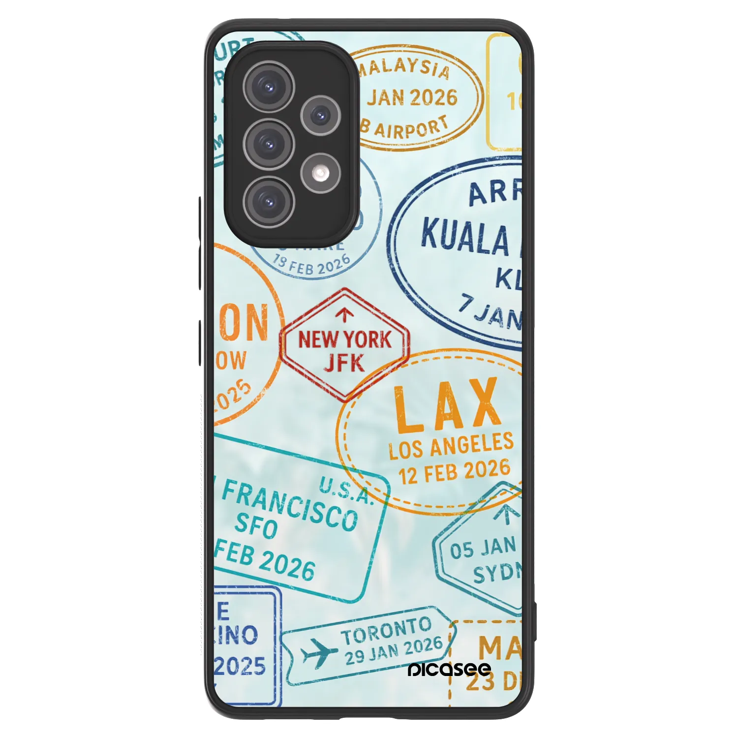 Picasee ULTIMATE CASE pentru Samsung Galaxy A52s 5G A528B - PASSPORT EDITION