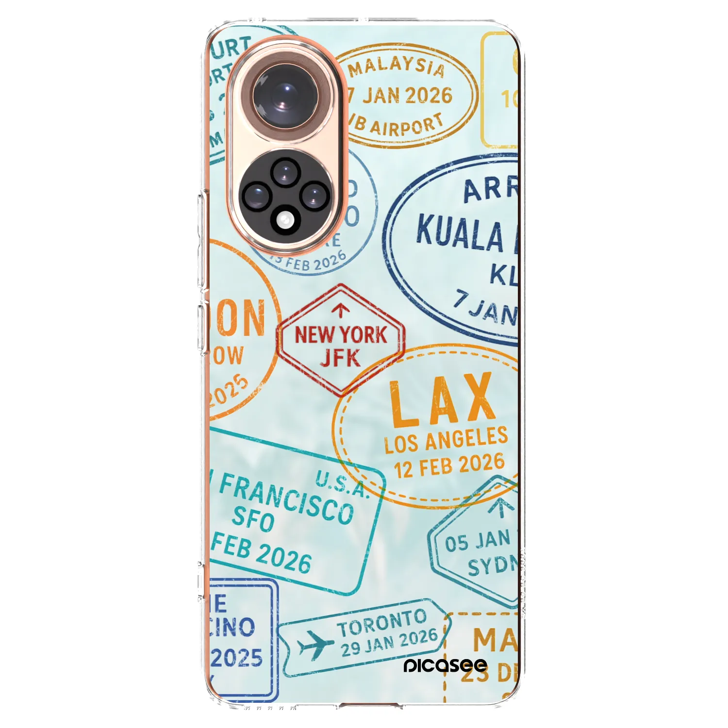 Picasee husă transparentă din silicon pentru Huawei Nova 9 - PASSPORT EDITION