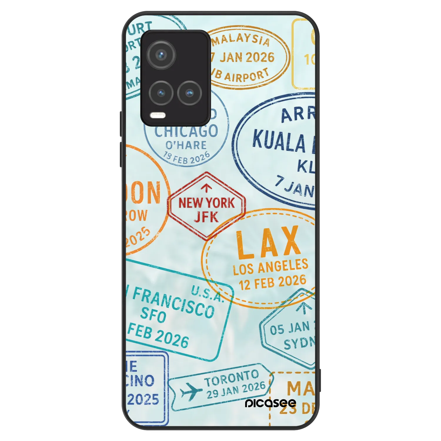 Picasee ULTIMATE CASE pentru Vivo Y33s - PASSPORT EDITION