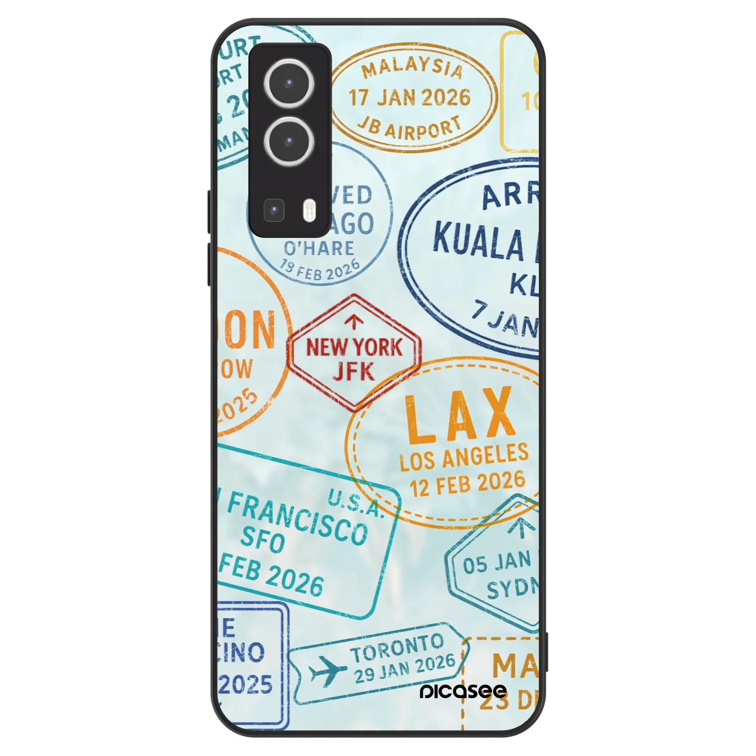 Picasee ULTIMATE CASE pentru Vivo Y72 5G - PASSPORT EDITION