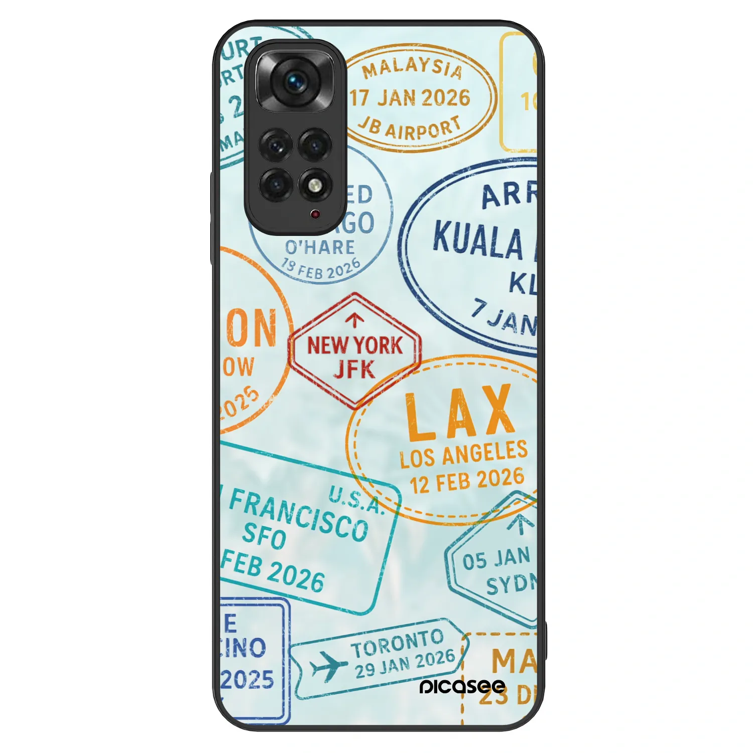 Picasee ULTIMATE CASE pentru Xiaomi Redmi Note 11 - PASSPORT EDITION