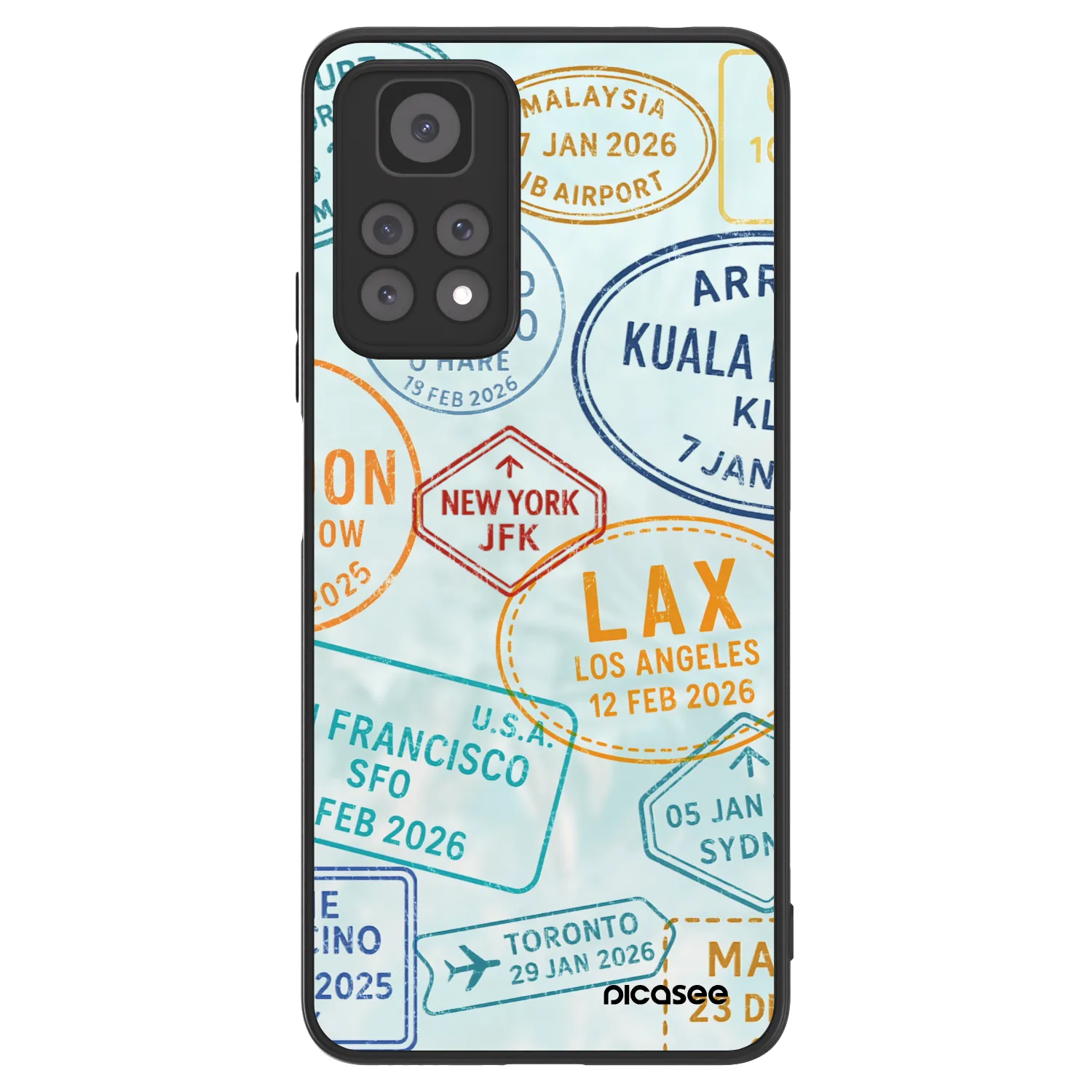 Picasee ULTIMATE CASE pentru Xiaomi Redmi Note 11 Pro 5G - PASSPORT EDITION