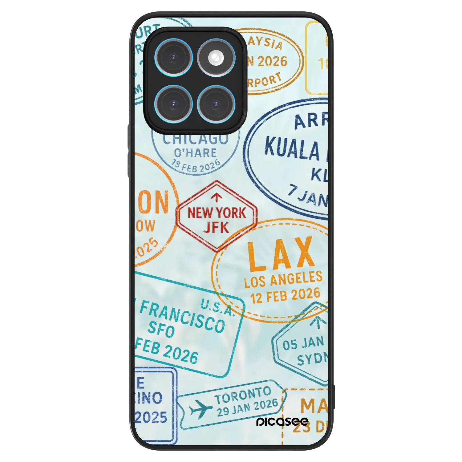 Picasee ULTIMATE CASE pentru Honor X8 4G - PASSPORT EDITION