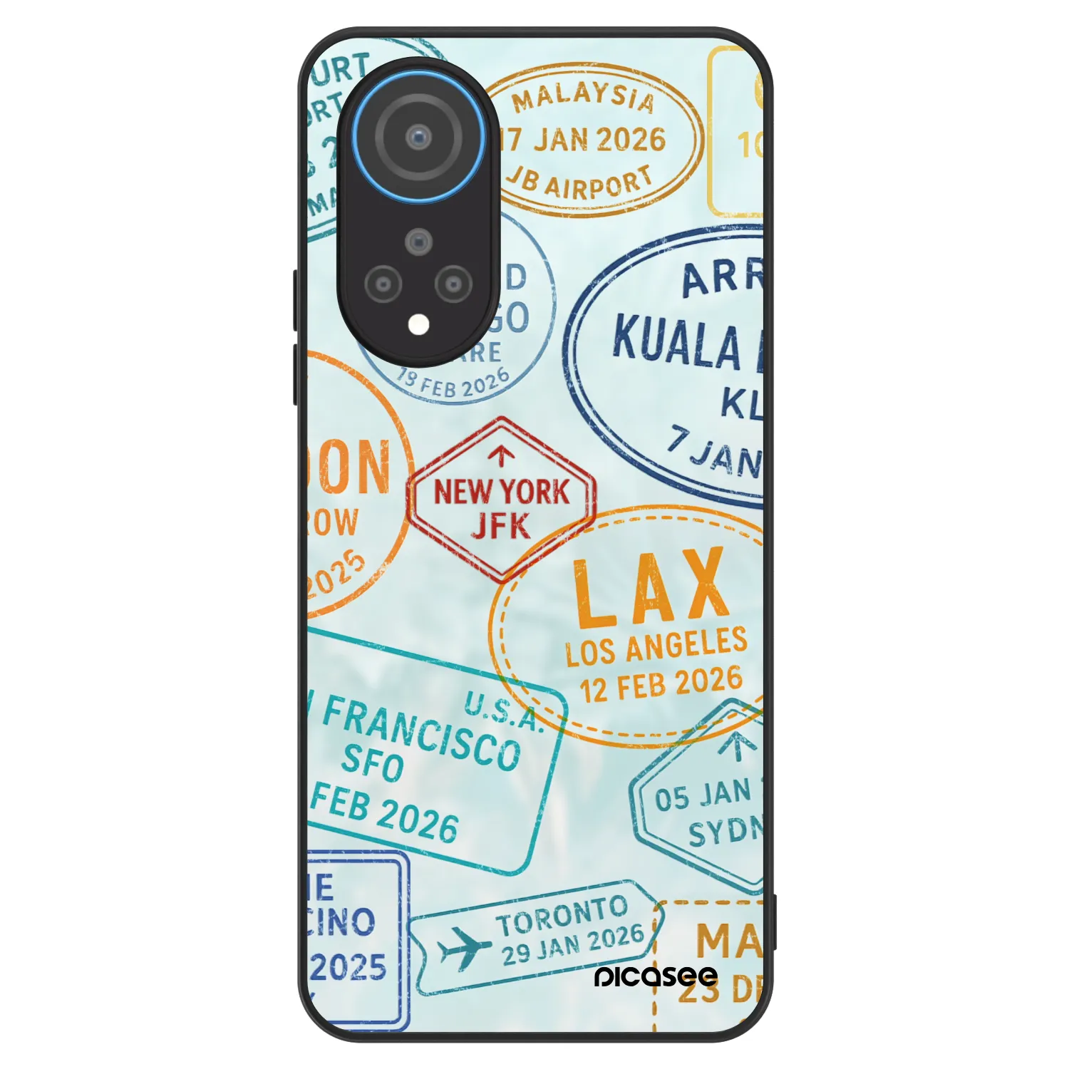 Picasee ULTIMATE CASE pentru Honor X7 - PASSPORT EDITION