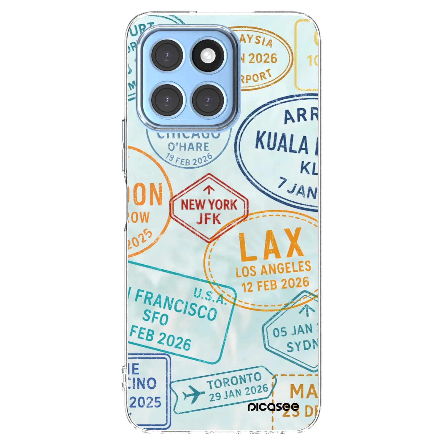 Picasee husă transparentă din silicon pentru Honor X6 - PASSPORT EDITION