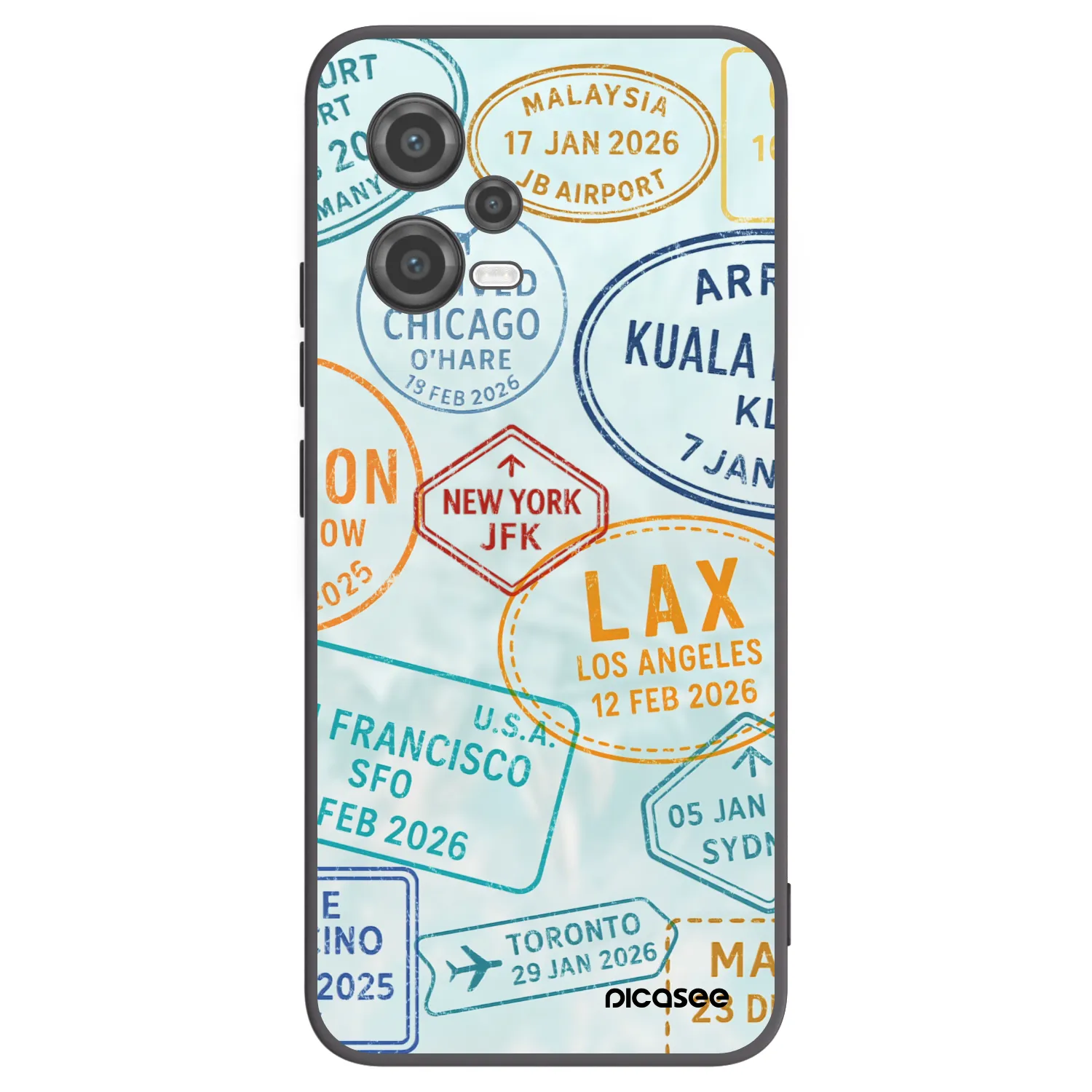 Picasee husă neagră din silicon pentru Xiaomi Poco X5 - PASSPORT EDITION