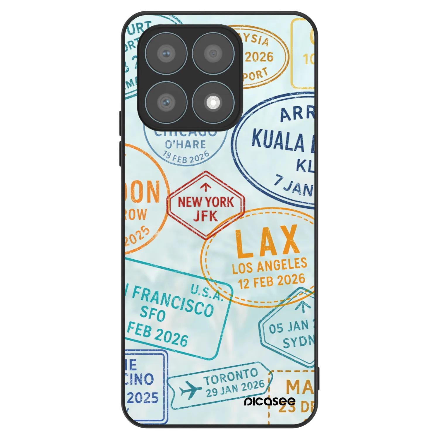 Picasee ULTIMATE CASE pentru Honor X8a - PASSPORT EDITION