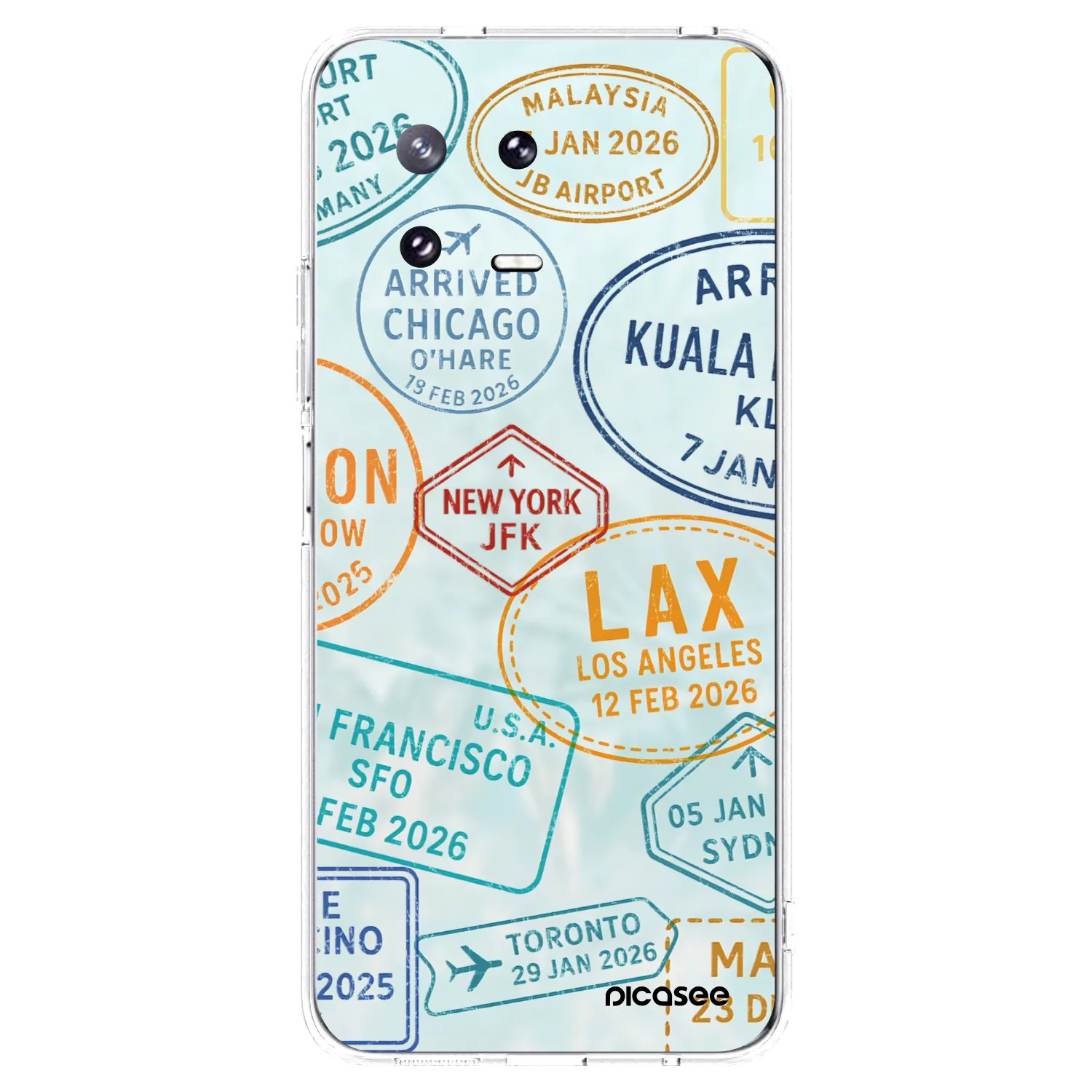 Picasee husă transparentă din silicon pentru Xiaomi 13 Pro - PASSPORT EDITION