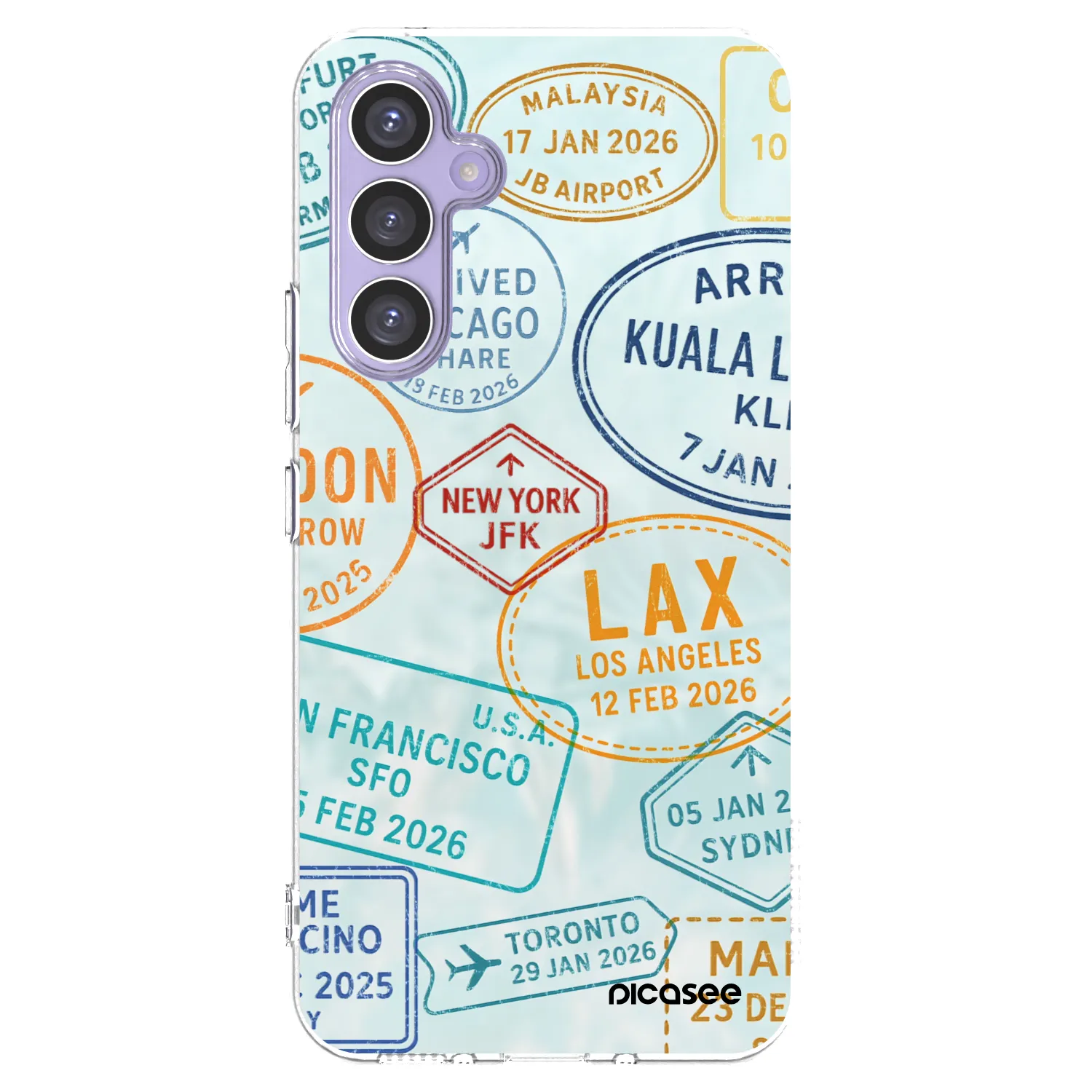 Picasee husă transparentă din silicon pentru Samsung Galaxy A54 5G A546B - PASSPORT EDITION