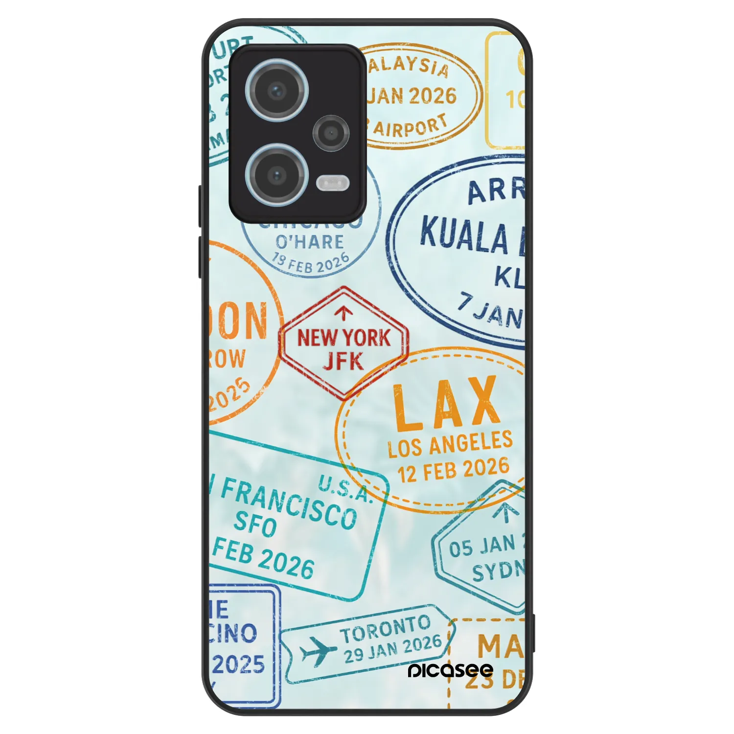 Picasee ULTIMATE CASE pentru Xiaomi Redmi Note 12 5G - PASSPORT EDITION