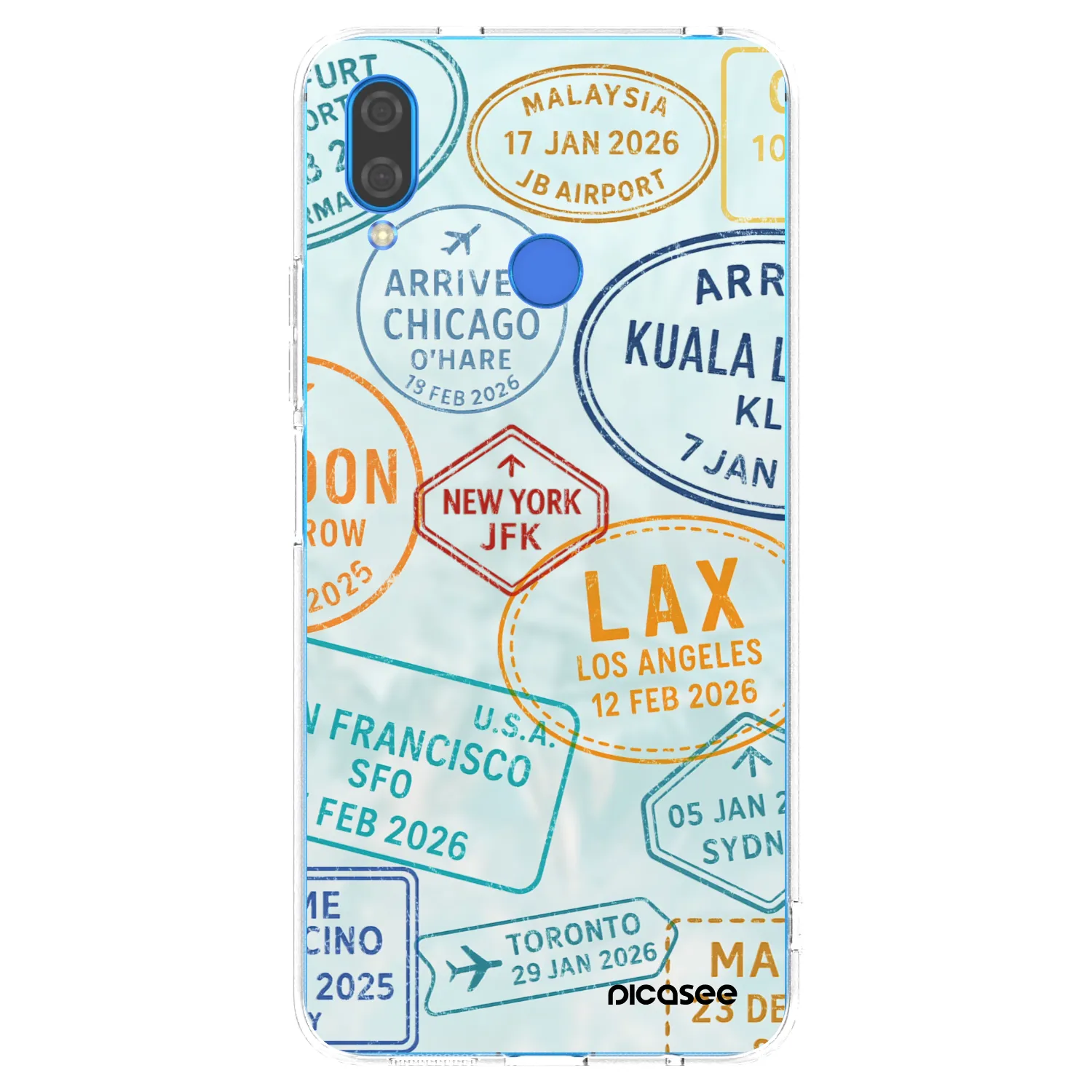 Picasee husă transparentă din silicon pentru Huawei Nova 3i - PASSPORT EDITION