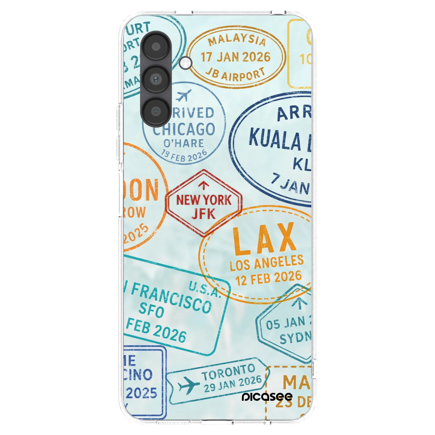 Picasee husă transparentă din silicon pentru Samsung Galaxy A04s A047F - PASSPORT EDITION