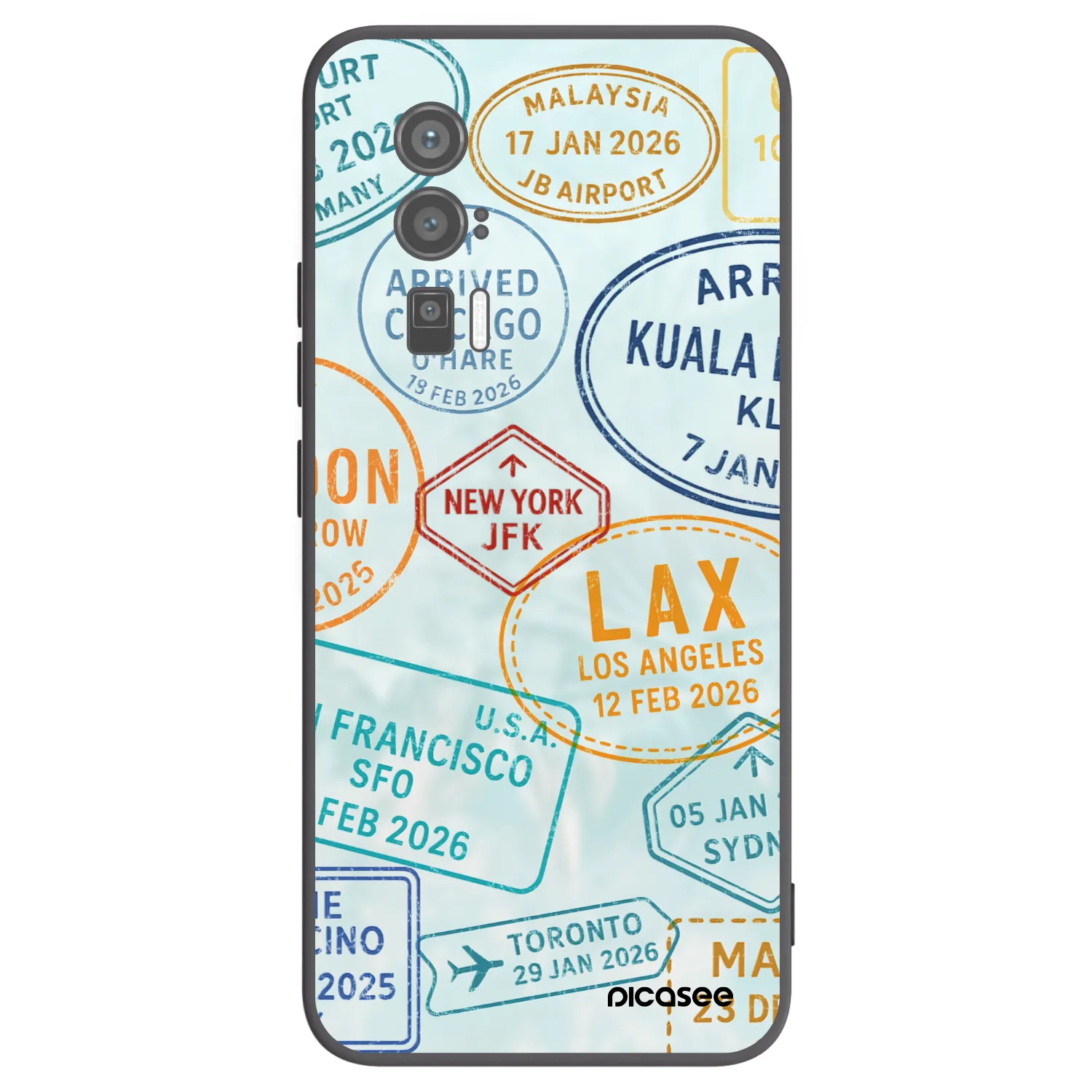 Picasee husă neagră din silicon pentru Xiaomi Poco F5 Pro 5G - PASSPORT EDITION