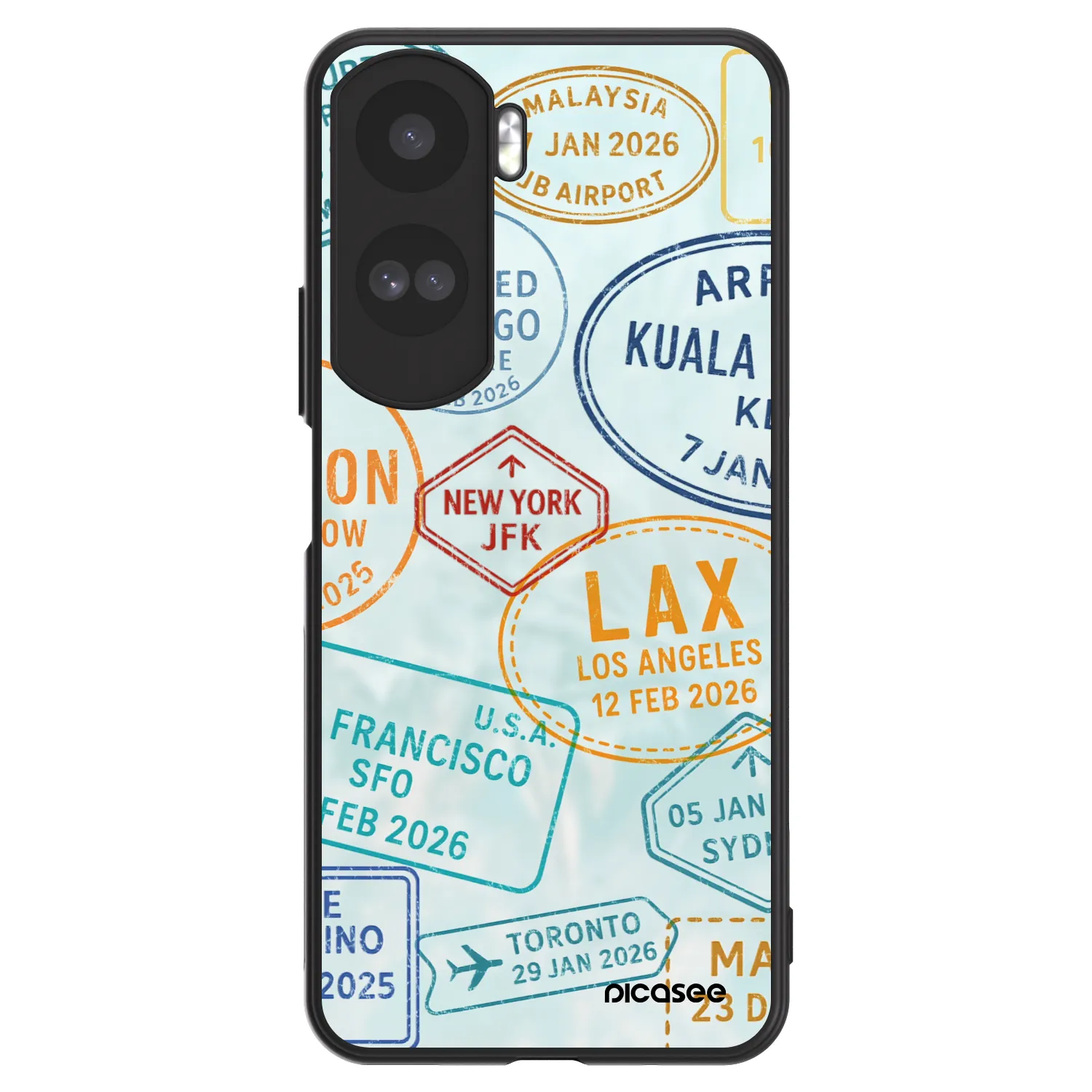 Picasee ULTIMATE CASE pentru Honor 90 Lite 5G - PASSPORT EDITION