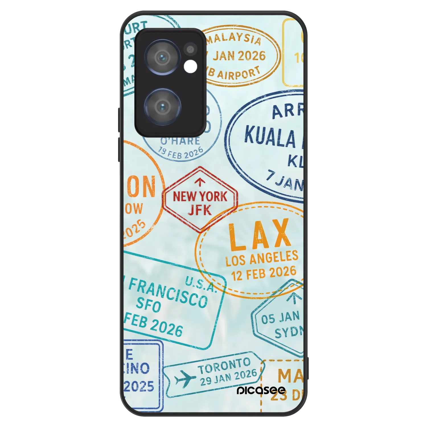 Picasee ULTIMATE CASE pentru OPPO Reno 7 5G - PASSPORT EDITION