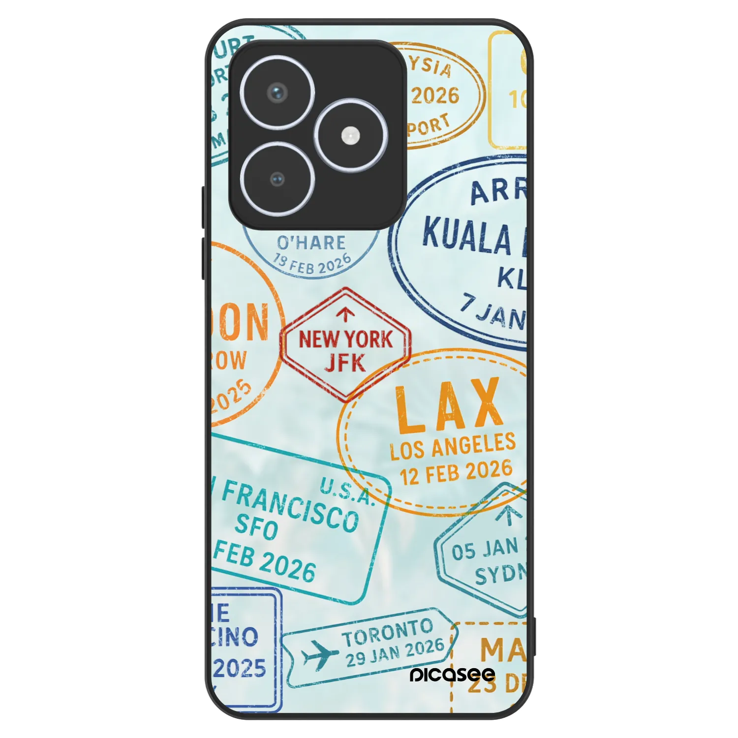 Picasee ULTIMATE CASE pentru Realme C53 - PASSPORT EDITION