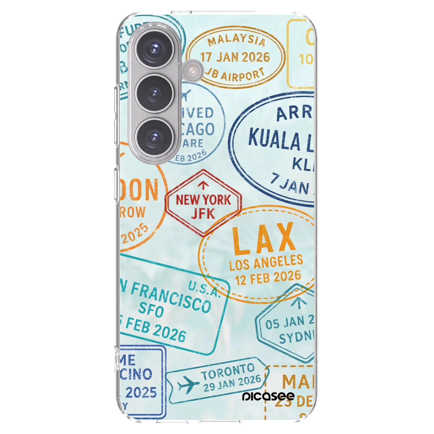 Picasee husă transparentă din silicon pentru Samsung Galaxy S24 S921B 5G - PASSPORT EDITION