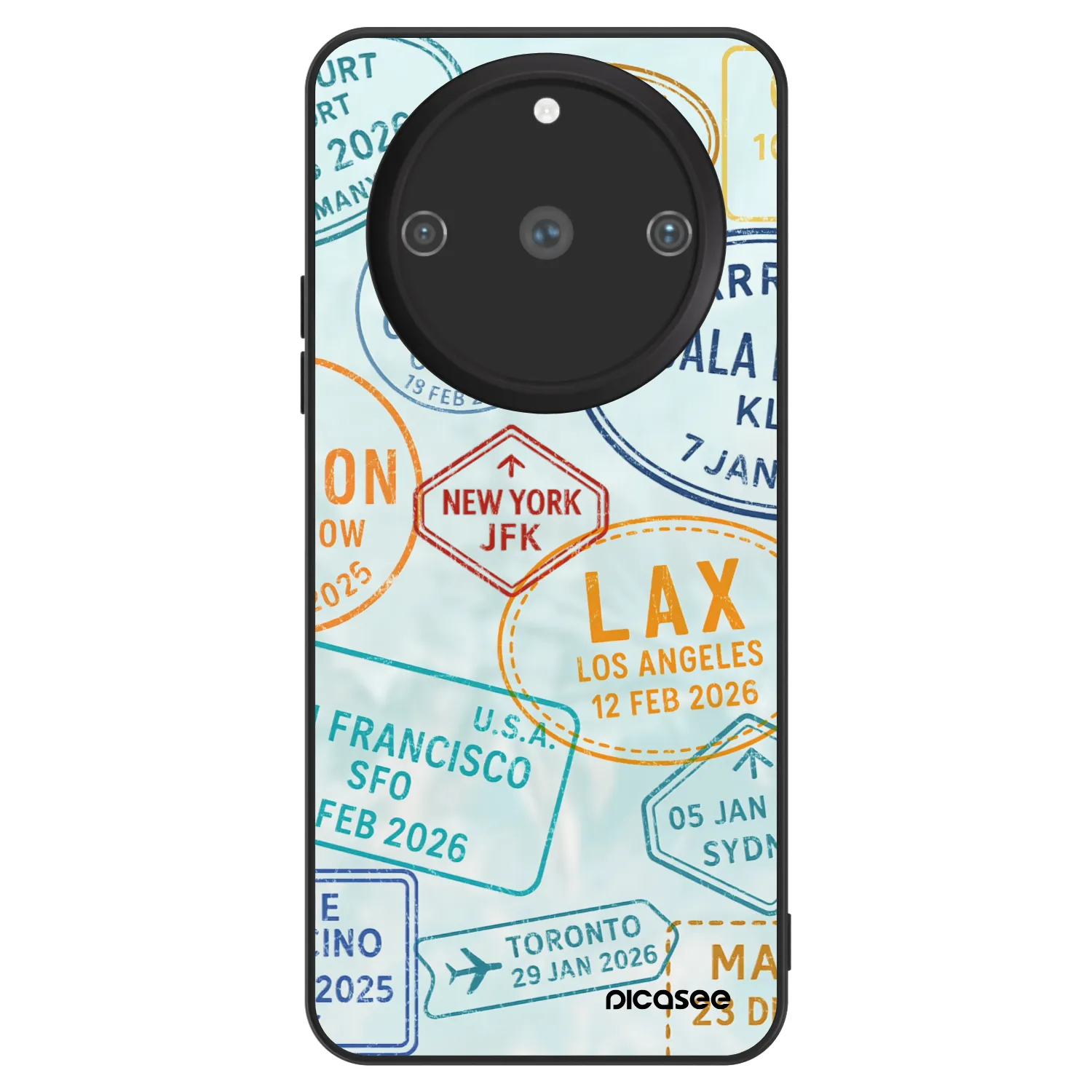 Picasee ULTIMATE CASE pentru Realme 11 Pro+ - PASSPORT EDITION