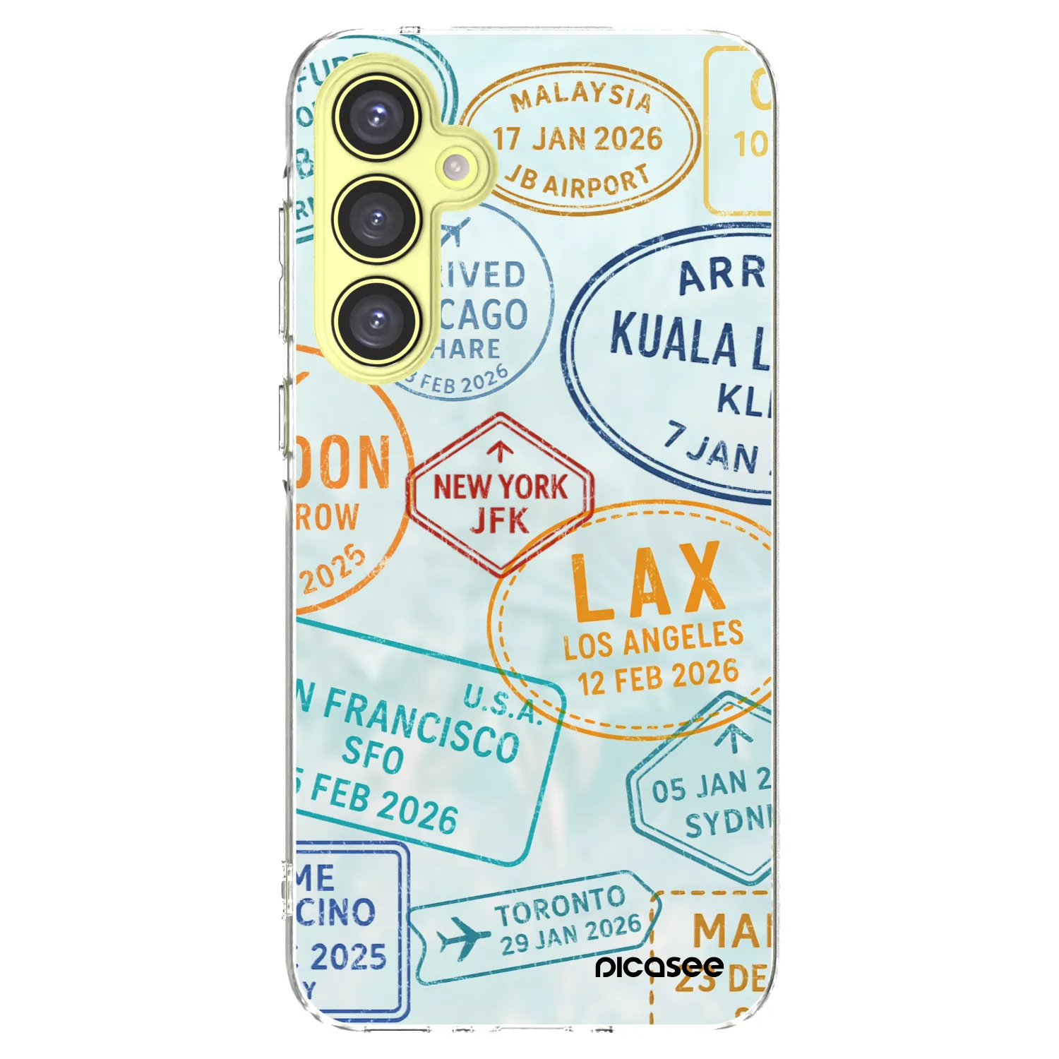 Picasee husă transparentă din silicon pentru Samsung Galaxy A35 5G A356B - PASSPORT EDITION
