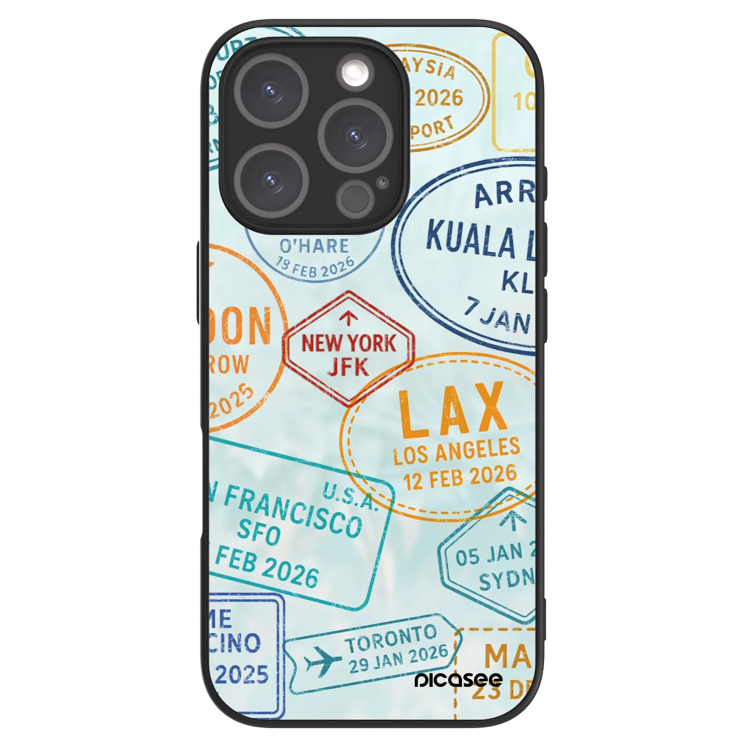 Picasee ULTIMATE CASE pentru Apple iPhone 16 Pro - PASSPORT EDITION