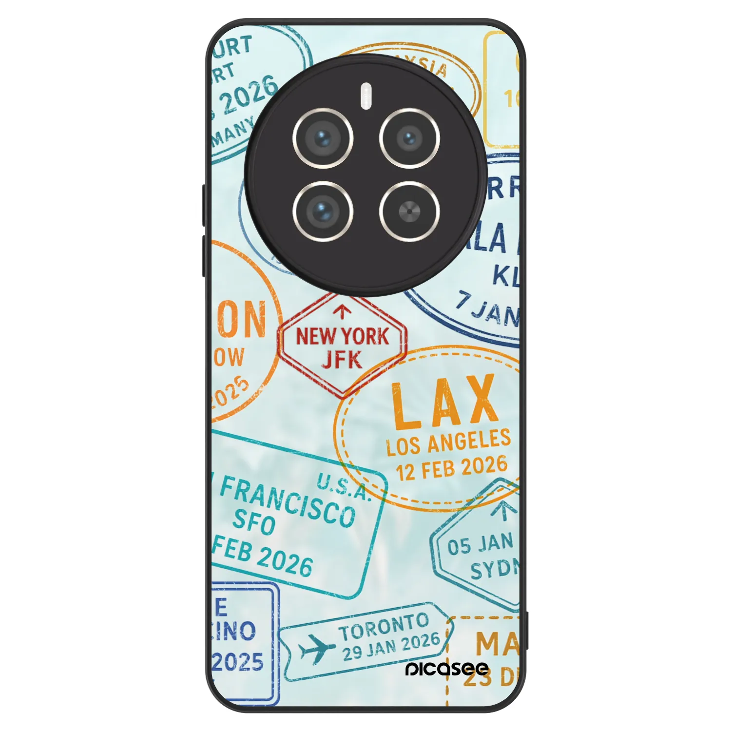 Picasee ULTIMATE CASE pentru Realme 12 Pro 5G - PASSPORT EDITION