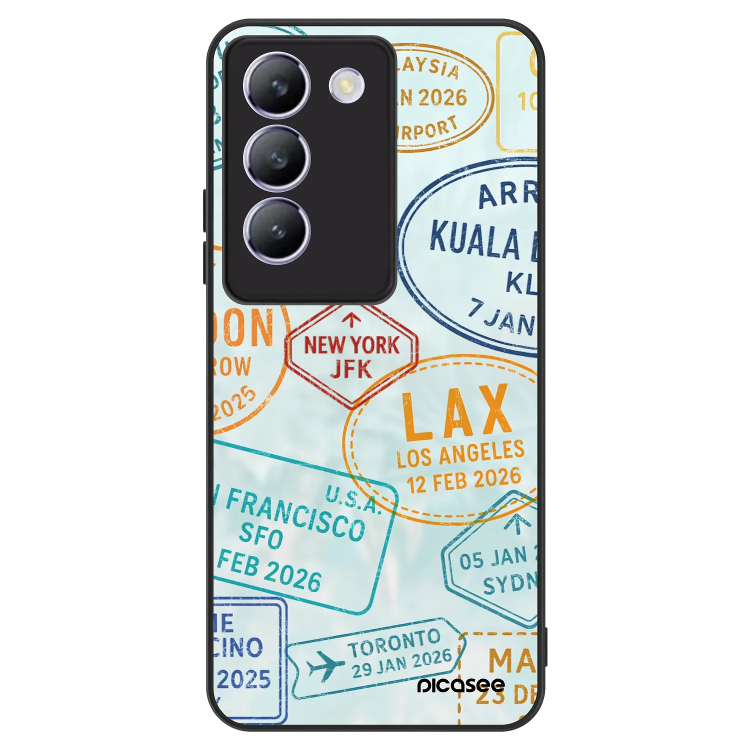 Picasee ULTIMATE CASE pentru Vivo V40 SE 5G - PASSPORT EDITION