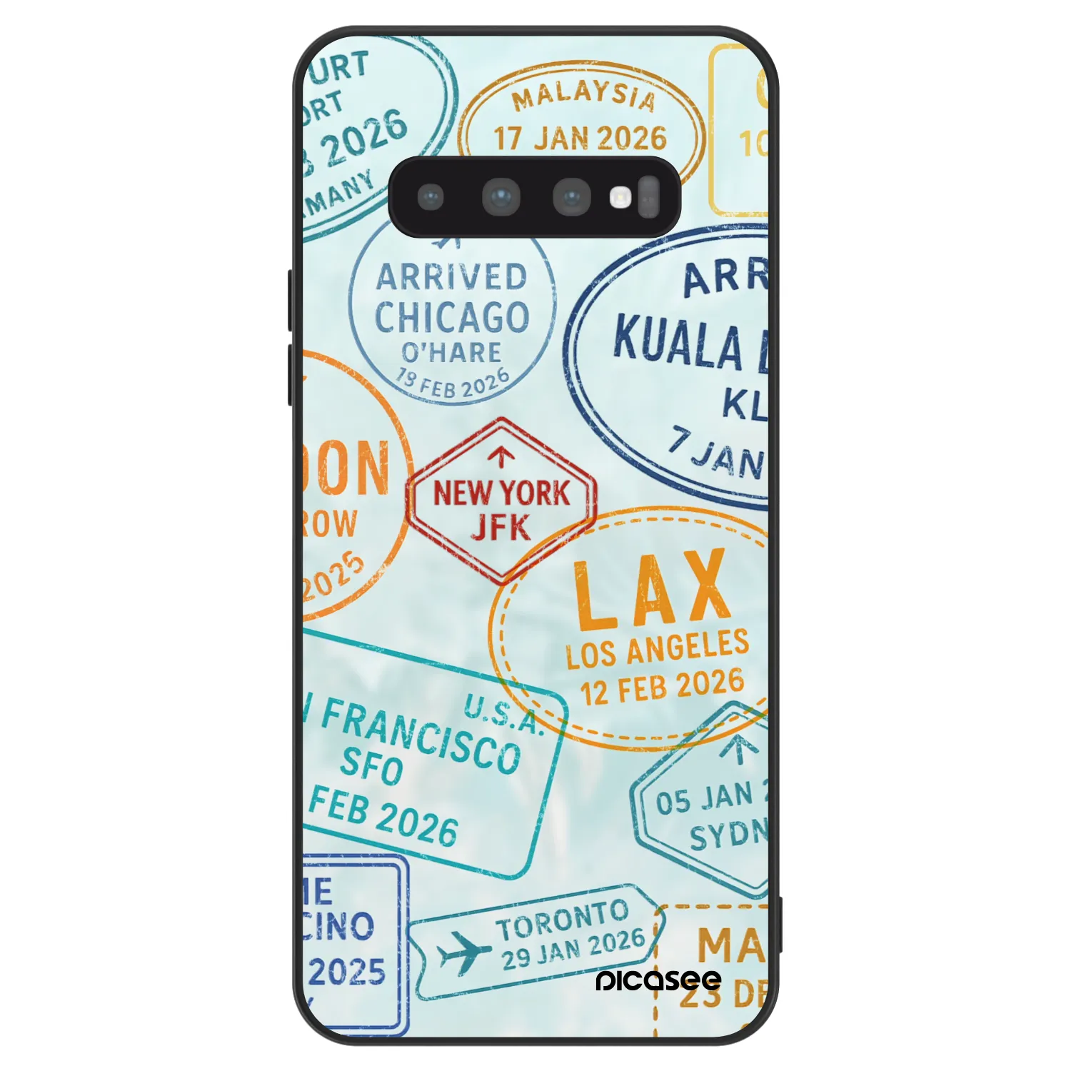 Picasee ULTIMATE CASE pentru Samsung Galaxy S10 Plus G975 - PASSPORT EDITION