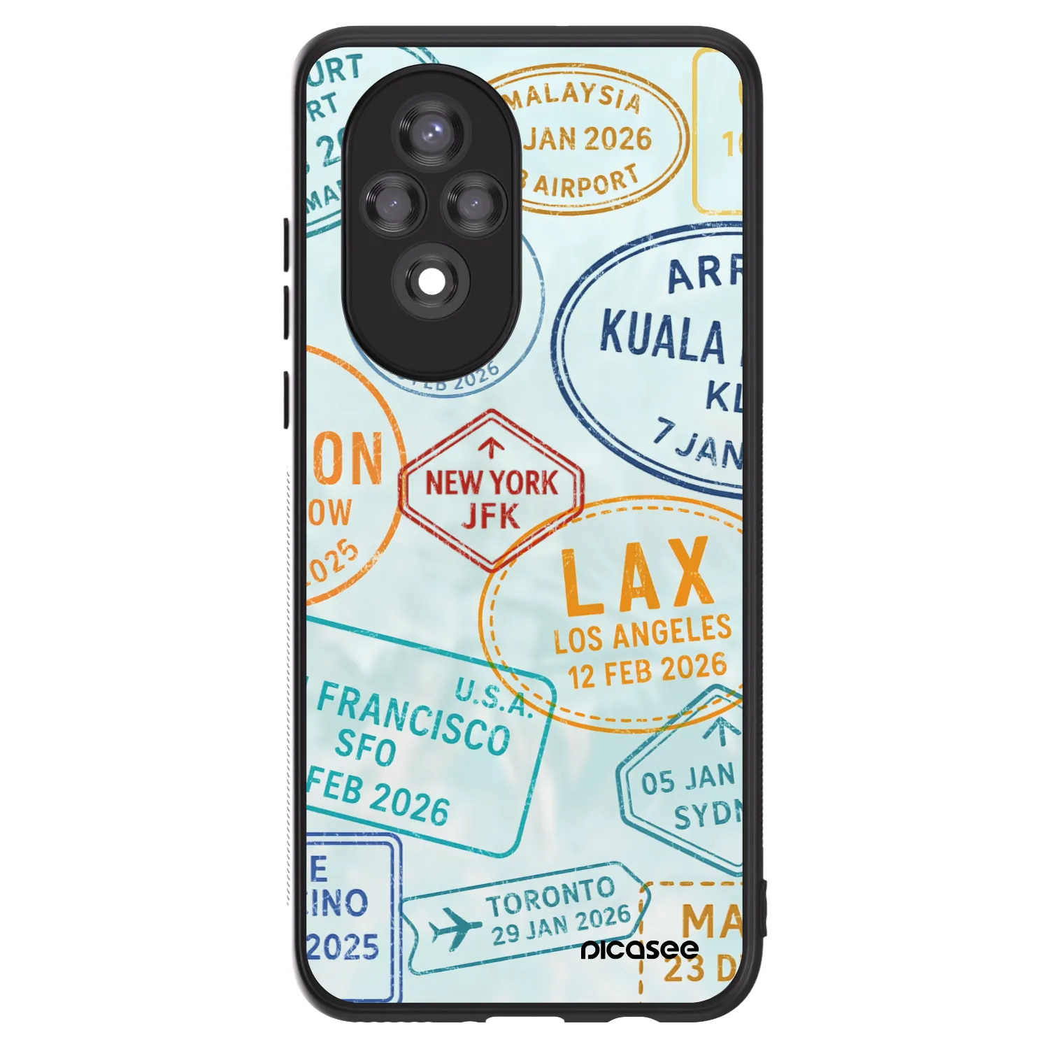 Picasee ULTIMATE CASE pentru Honor 200 Pro 5G - PASSPORT EDITION