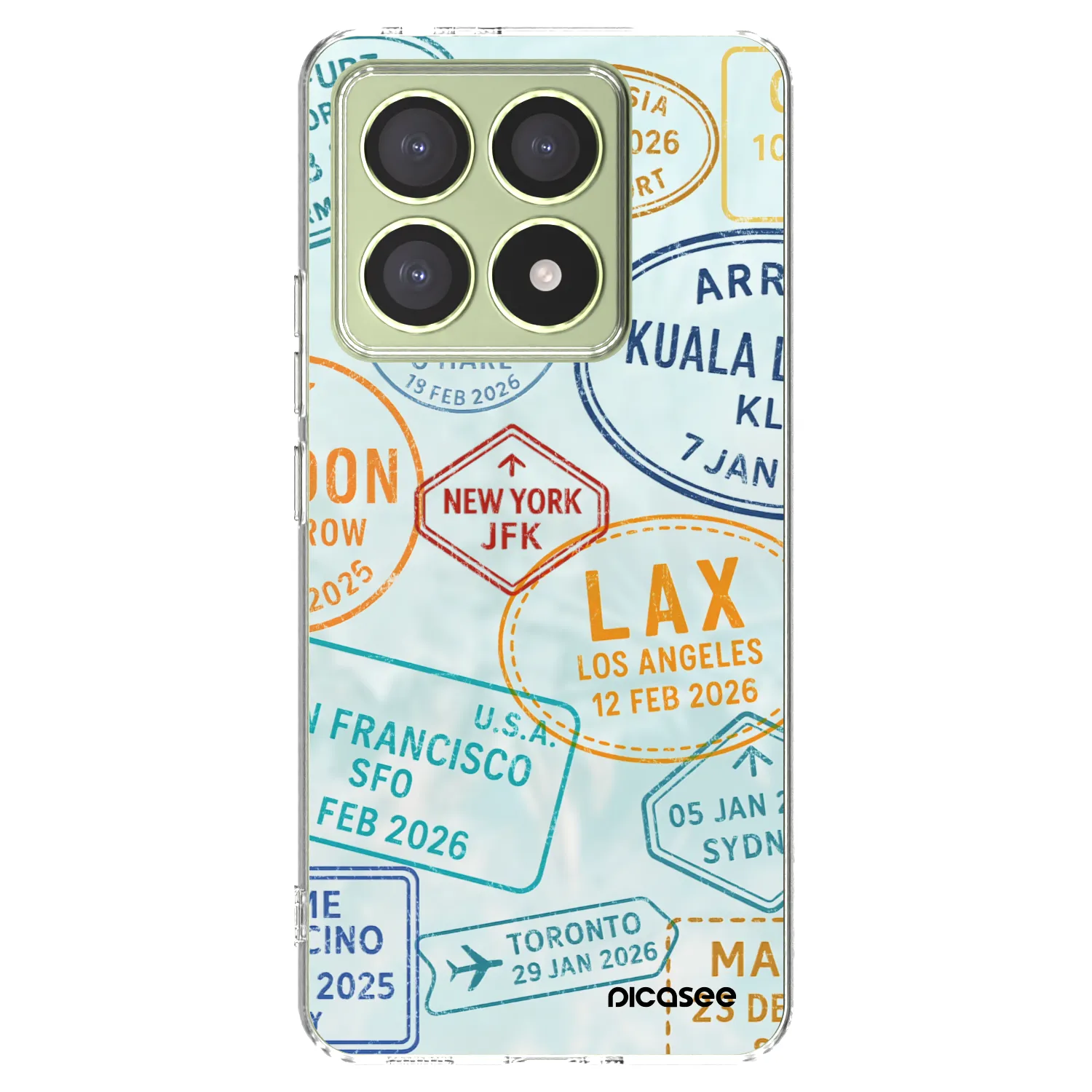 Picasee husă transparentă din silicon pentru Xiaomi 14T - PASSPORT EDITION