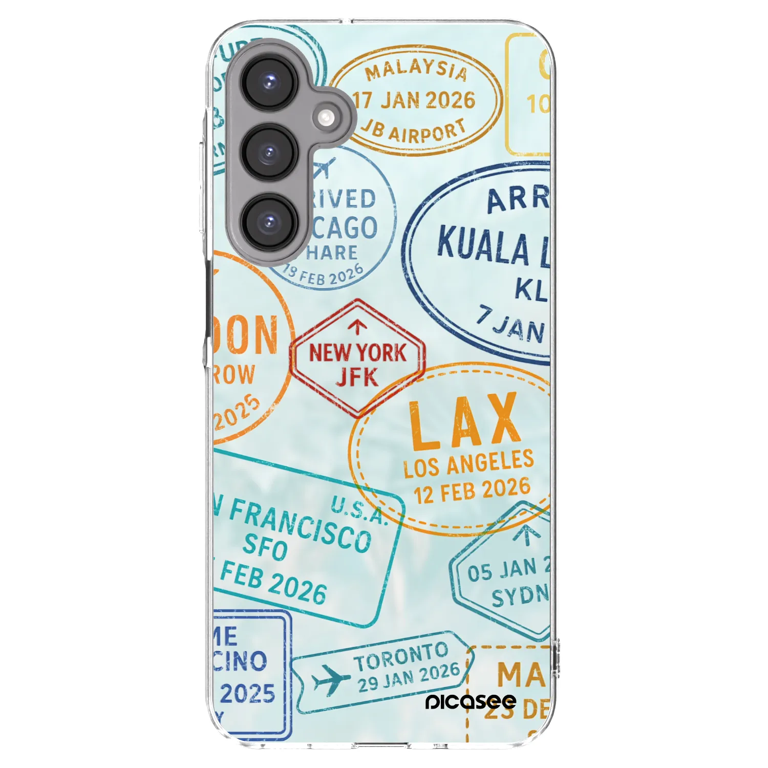 Picasee husă transparentă din silicon pentru Samsung Galaxy A16 5G - PASSPORT EDITION