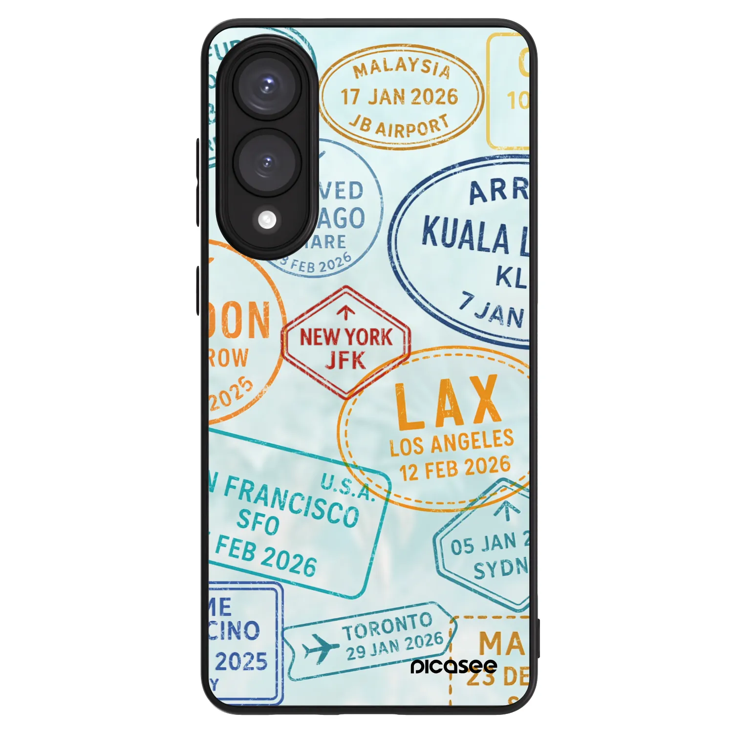 Picasee ULTIMATE CASE PowerShare pentru Samsung Galaxy S25 Edge 5G - PASSPORT EDITION