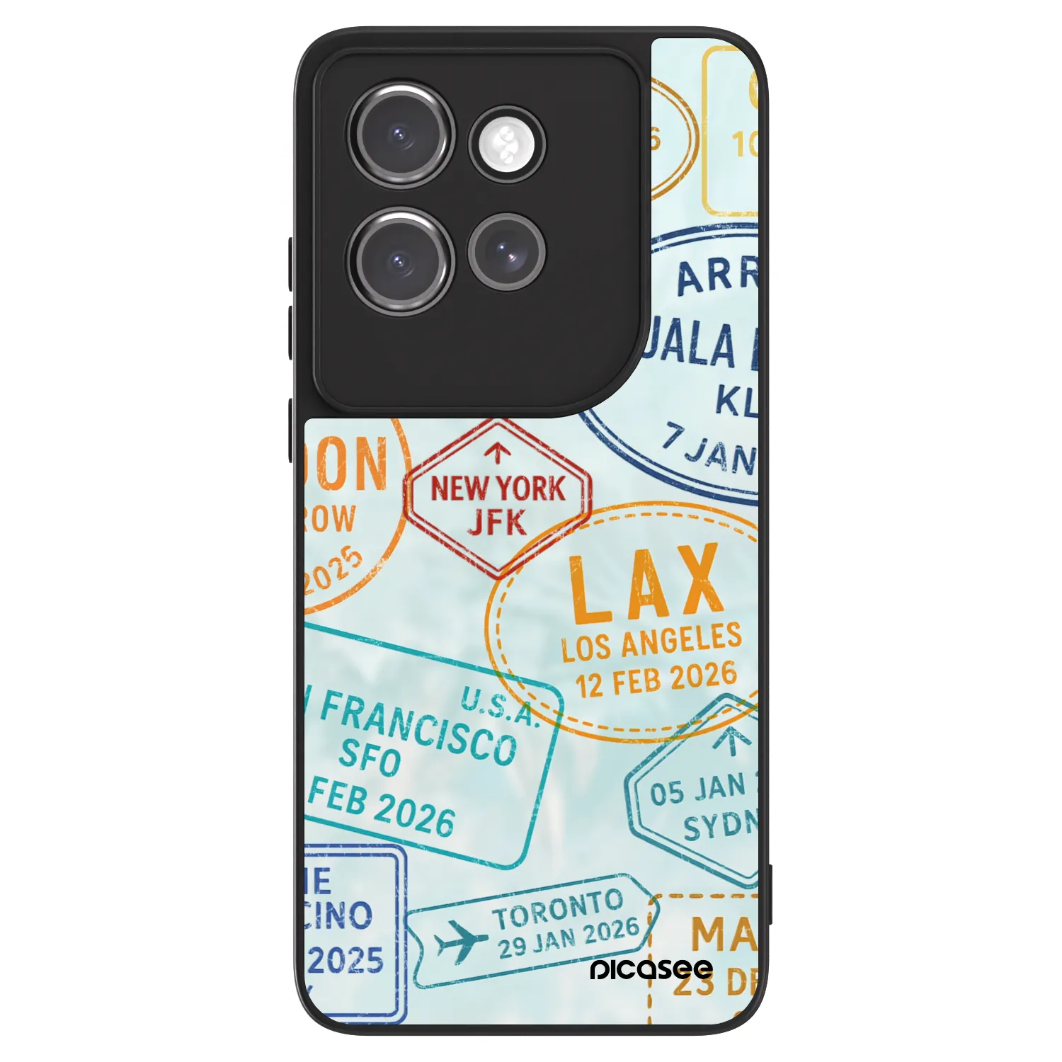 Picasee ULTIMATE CASE pentru Motorola Edge 50 Neo - PASSPORT EDITION