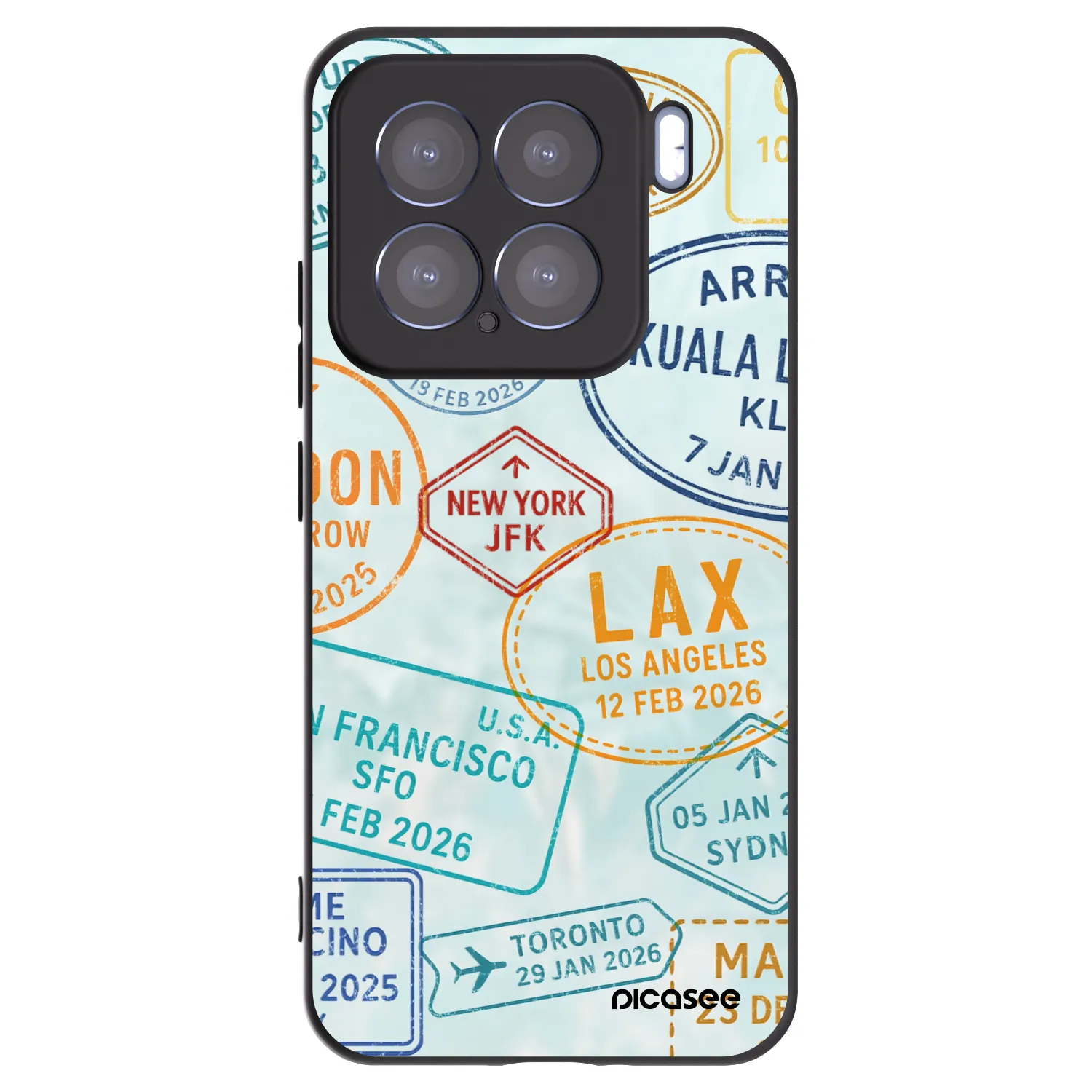 Picasee husă neagră din silicon pentru Xiaomi 15 - PASSPORT EDITION