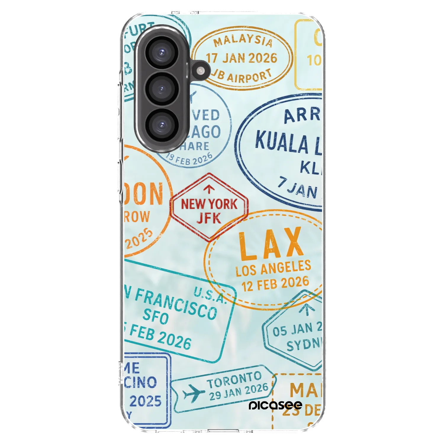 Picasee husă transparentă din silicon pentru Samsung Galaxy A56 5G A566B - PASSPORT EDITION
