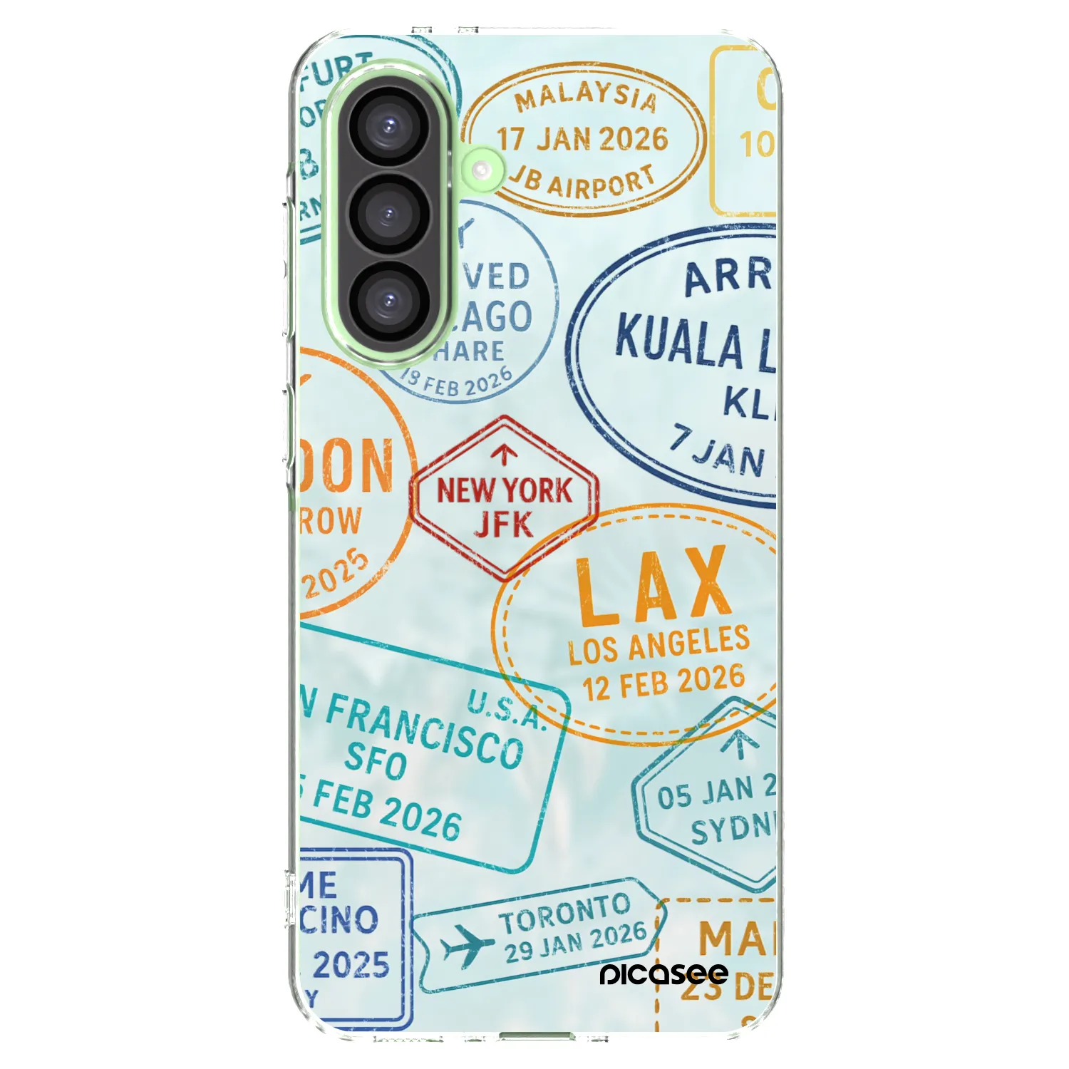 Picasee husă transparentă din silicon pentru Samsung Galaxy A26 5G A266B - PASSPORT EDITION