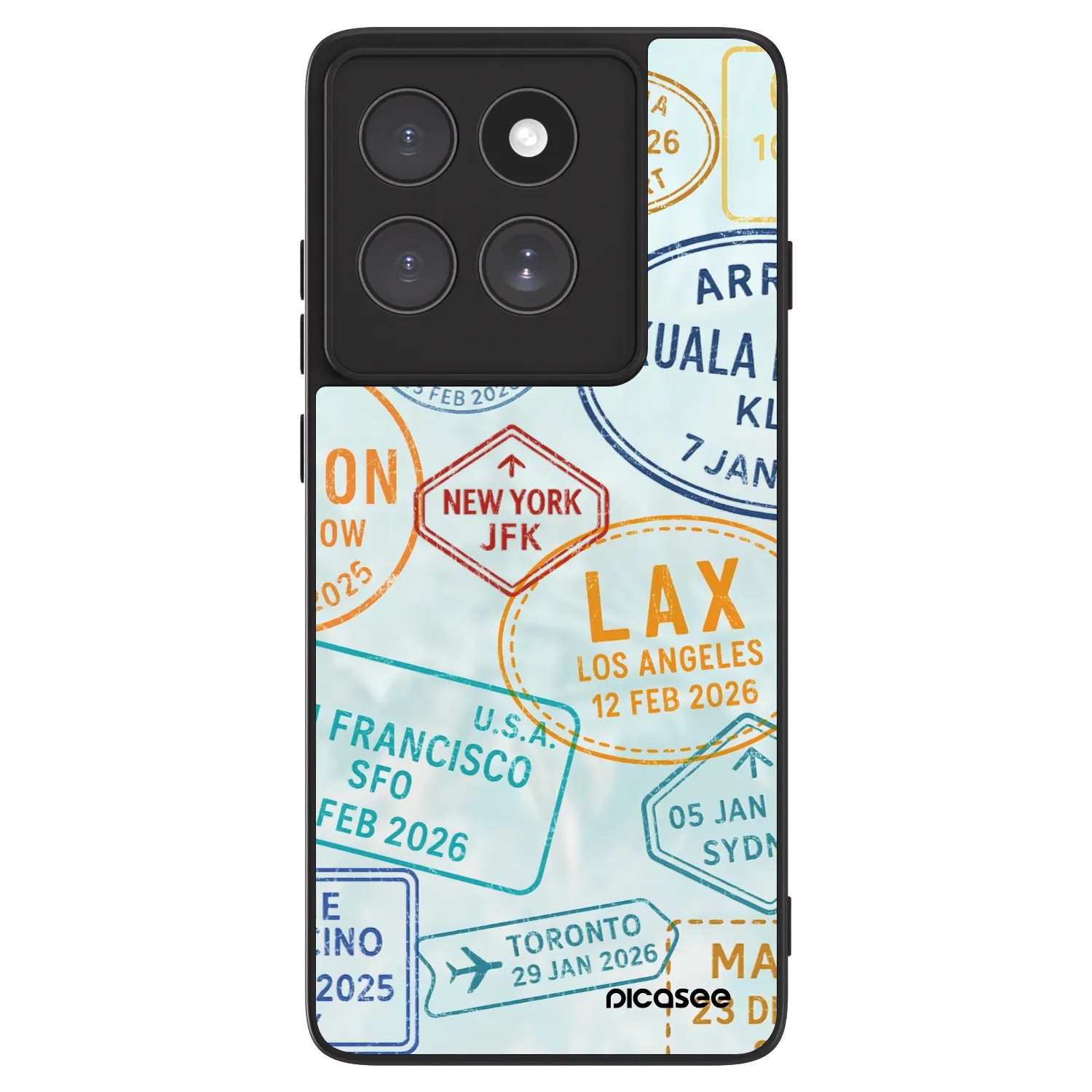 Picasee ULTIMATE CASE pentru Motorola Edge 60 Fusion - PASSPORT EDITION