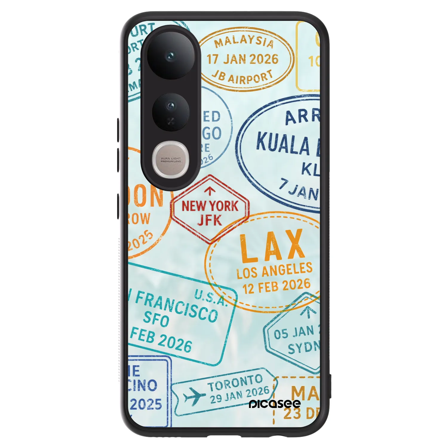 Picasee ULTIMATE CASE pentru Vivo V50 Lite 5G - PASSPORT EDITION