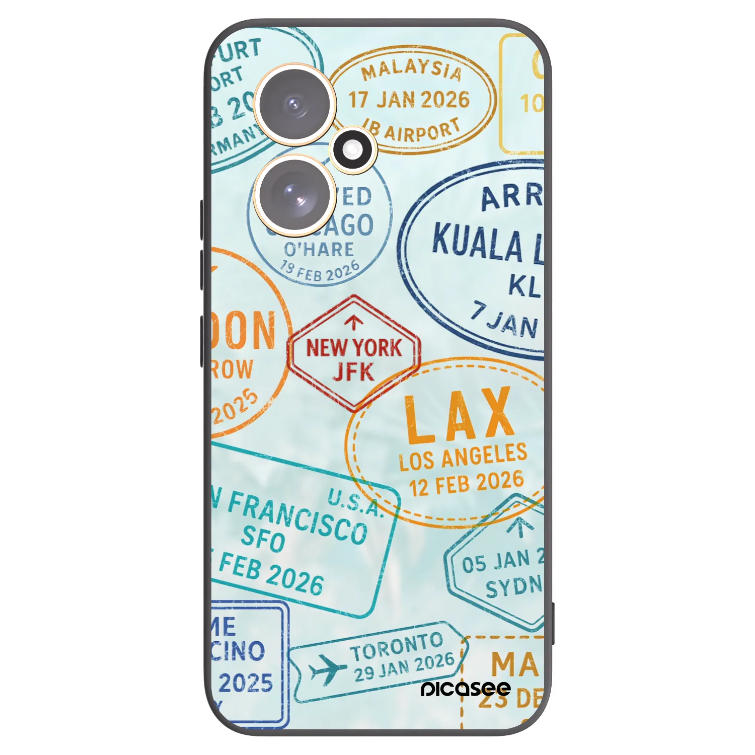 Picasee husă neagră din silicon pentru Honor 400 5G - PASSPORT EDITION