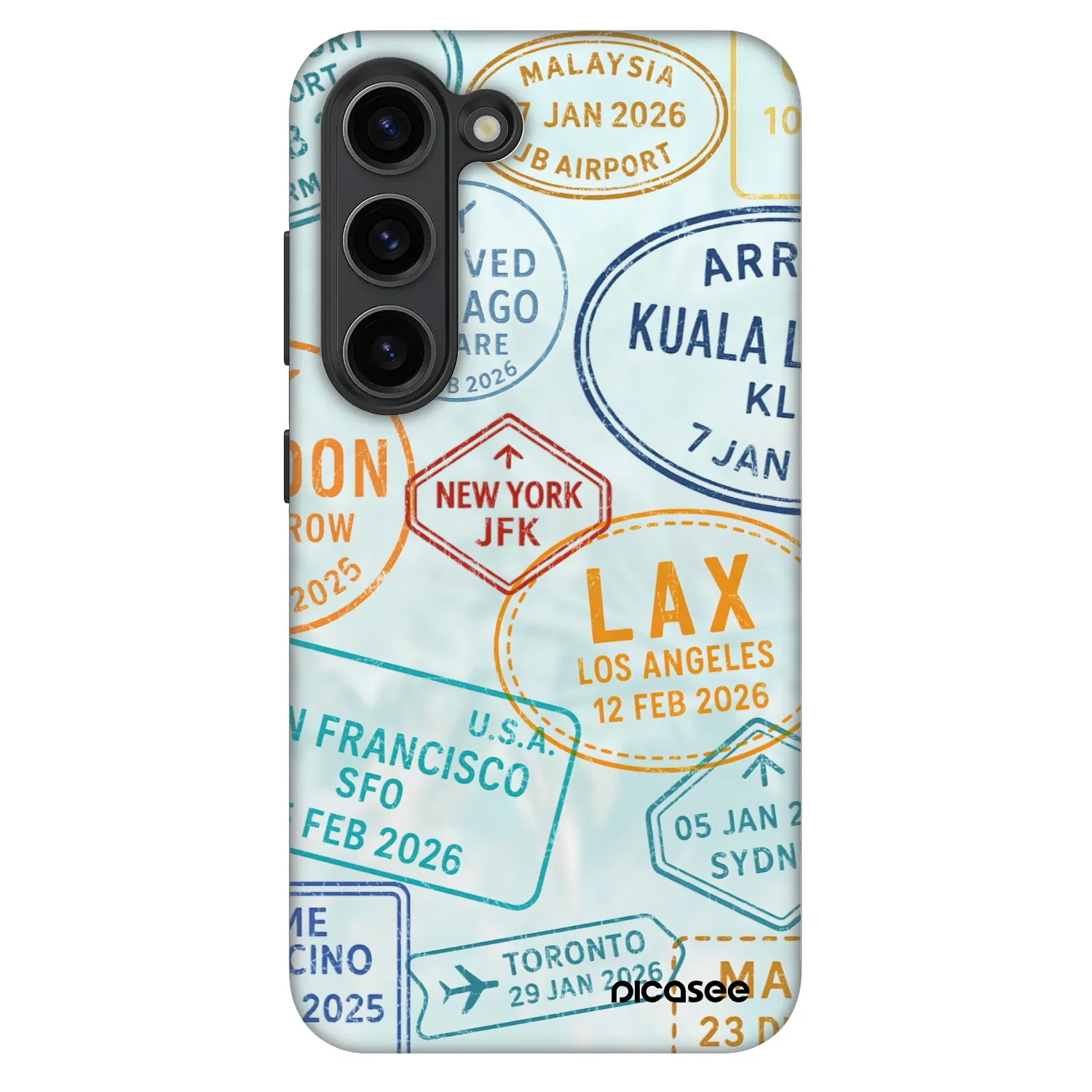 Picasee Fashion Case pentru Samsung Galaxy S23+ 5G - PASSPORT EDITION