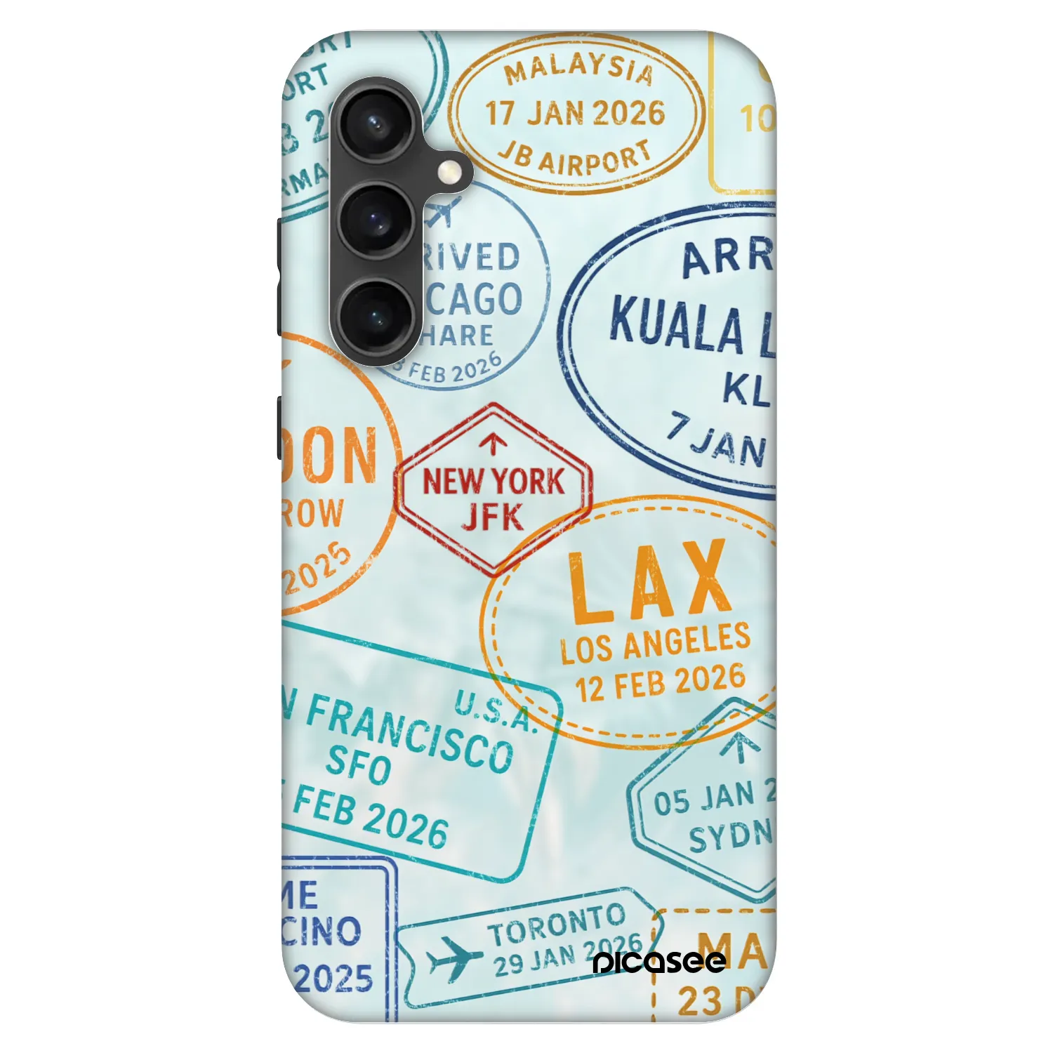 Picasee Fashion Case pentru Samsung Galaxy S23 FE S711B - PASSPORT EDITION
