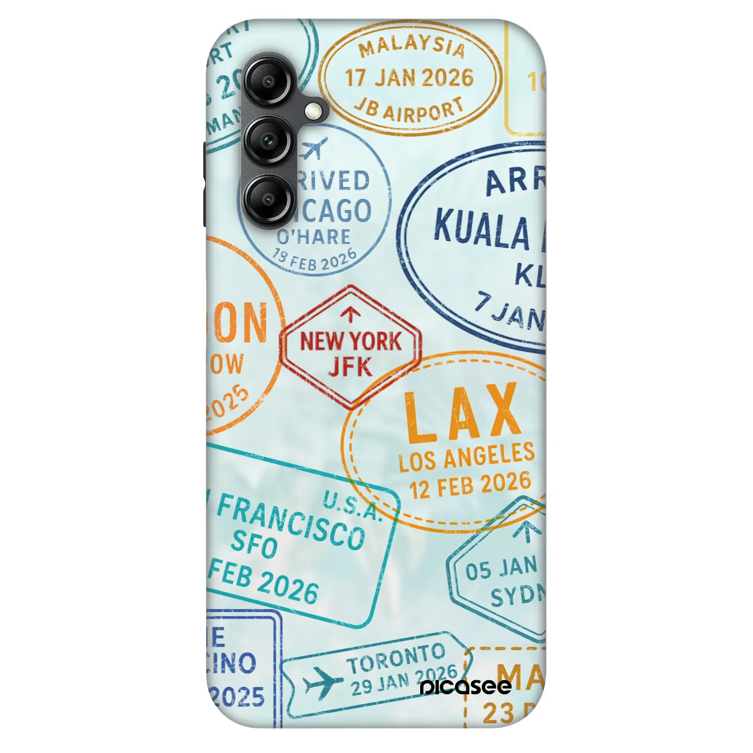Picasee Fashion Case pentru Samsung Galaxy A14 5G A146P - PASSPORT EDITION