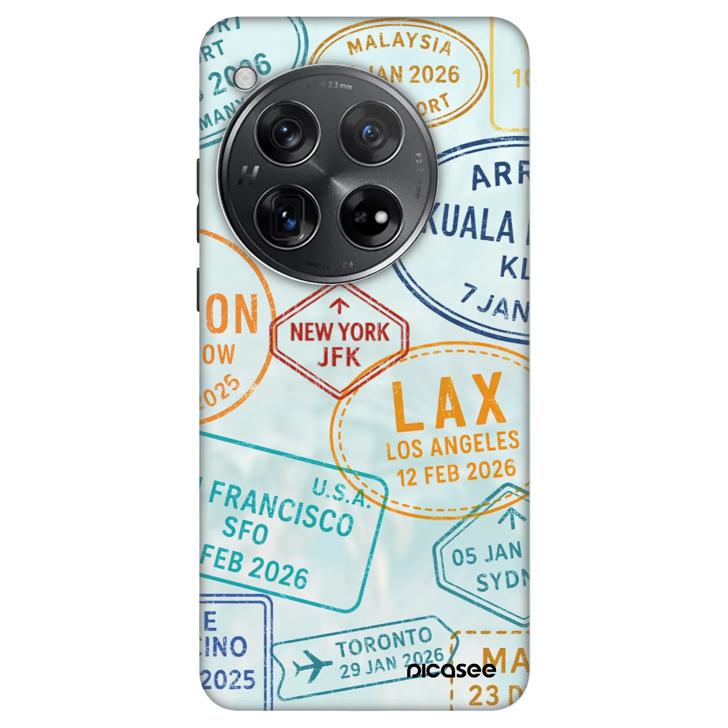 Picasee Fashion Case pentru OnePlus 12 5G - PASSPORT EDITION