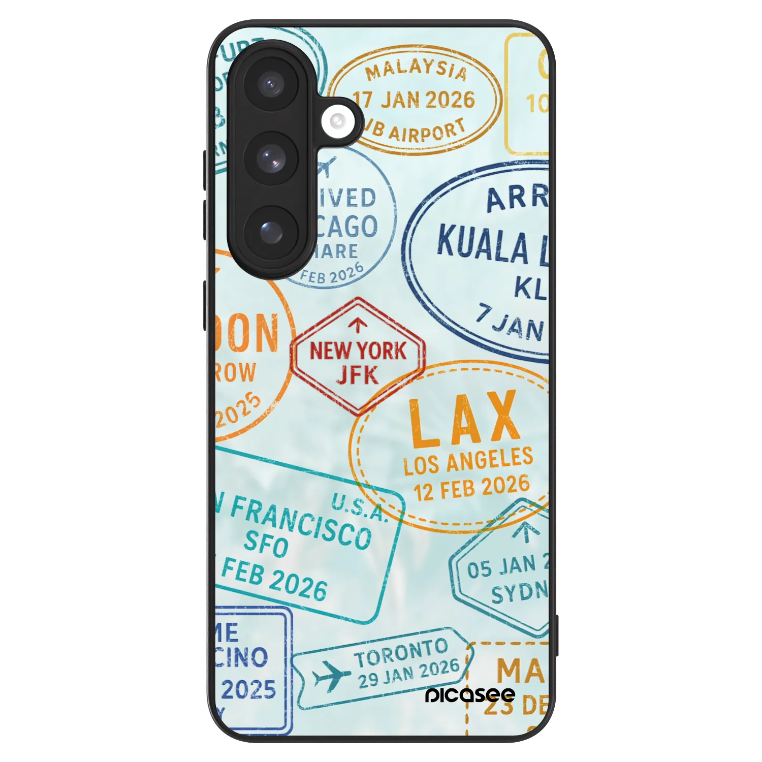 Picasee ULTIMATE CASE PowerShare pentru Samsung Galaxy S25 FE 5G - PASSPORT EDITION
